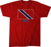 BreakingT Adult Ole Miss Rebels Trinidad And Tobago Flag Red T