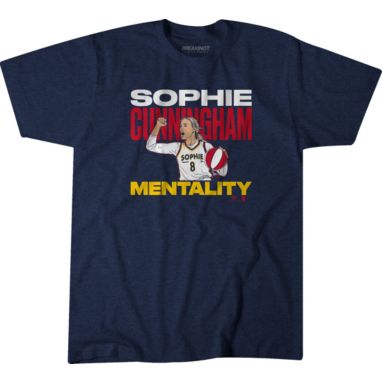 sorry, BreakingT Adult Sophie Cunningham Mentality Navy T-Shirt is currently out of stock