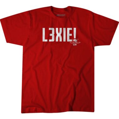 sorry, BreakingT Adult Indiana Fever Lexie Hull #10 Red 'L3XIE' T-Shirt is currently out of stock