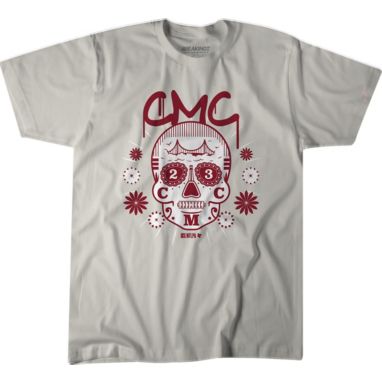 sorry, BreakingT Men's San Francisco Christian McCaffrey Sugar Skull Remix T-Shirt is currently out of stock