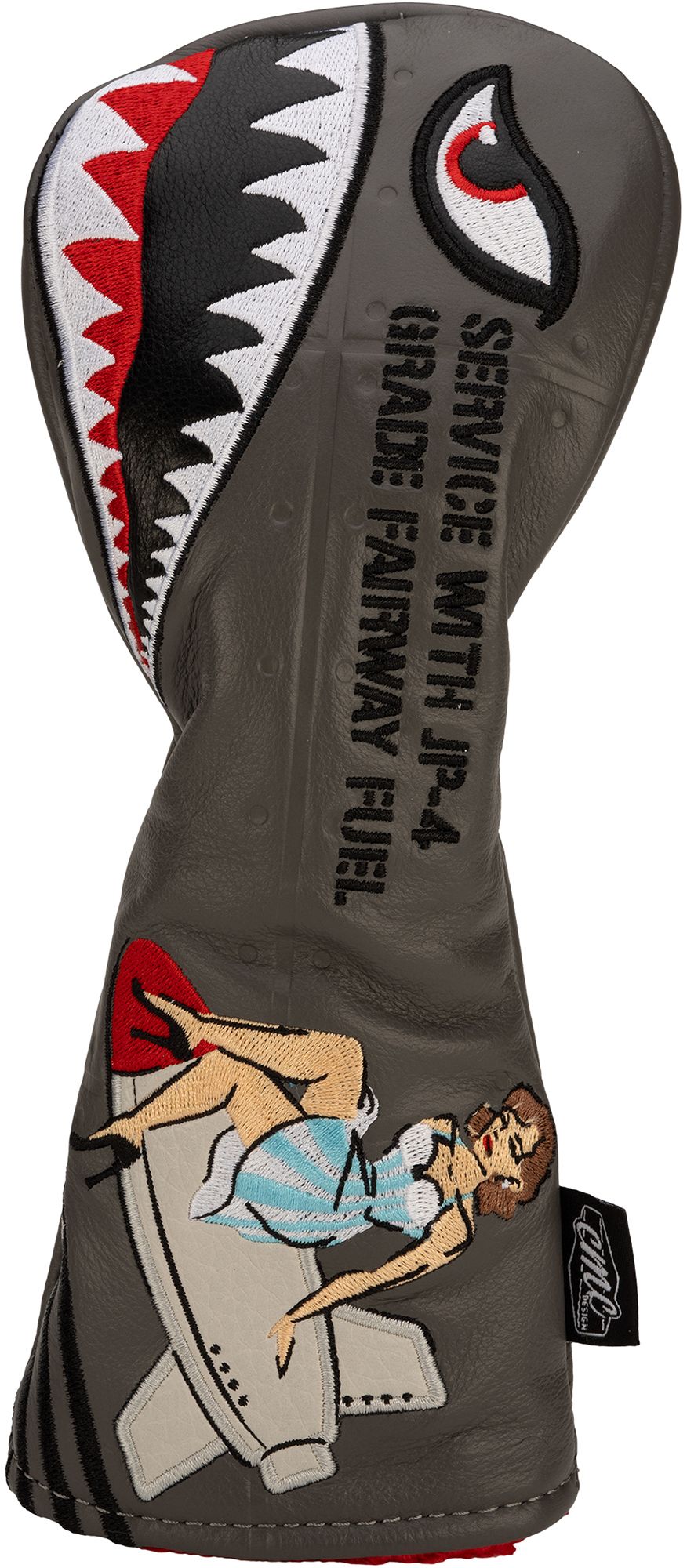 CMC Design Shark Bomber Pin Up Hybrid Headcover product image
