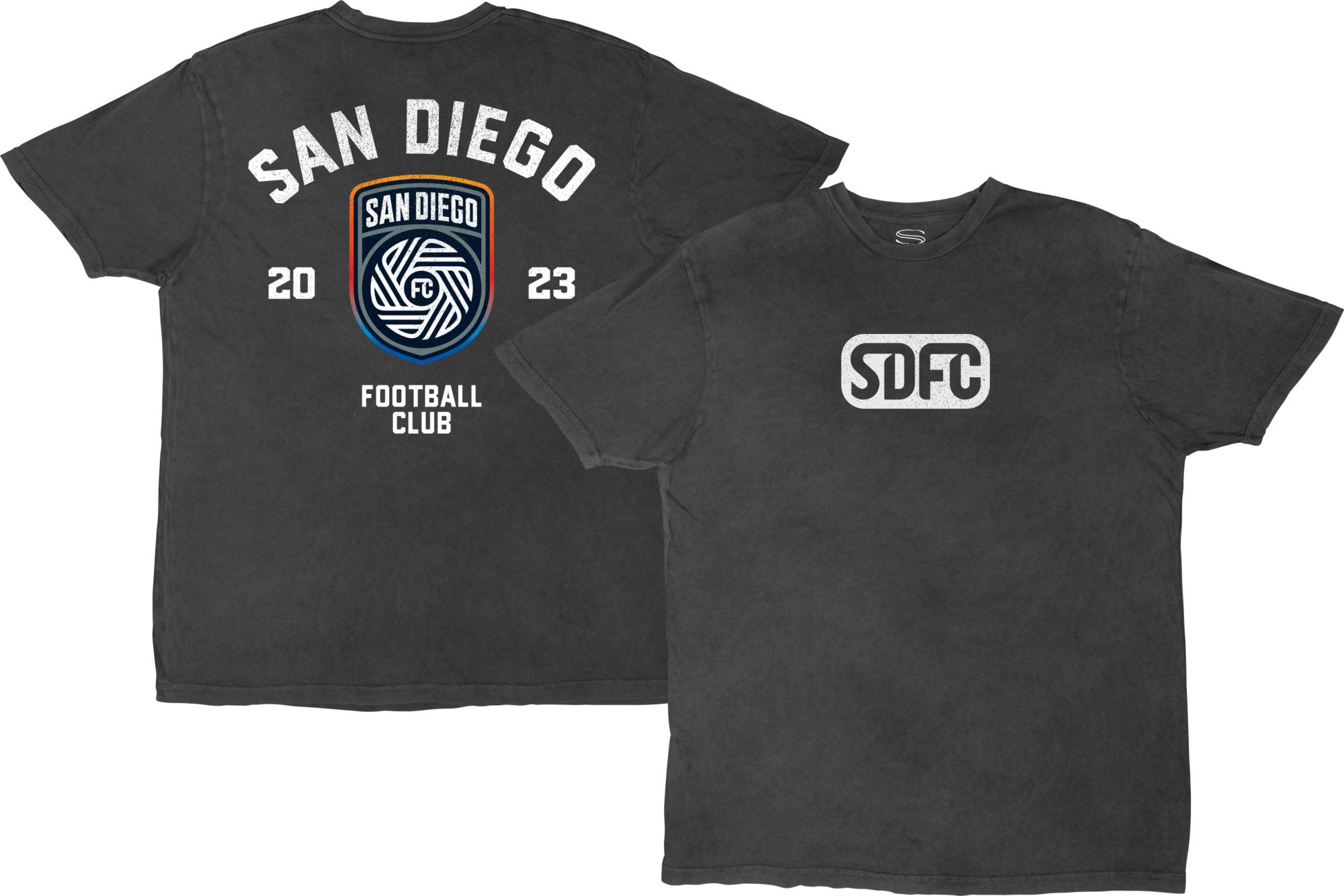 Stadium Essentials Men's San Diego FC Vintage Black 'Get Back' T-Shirt product image