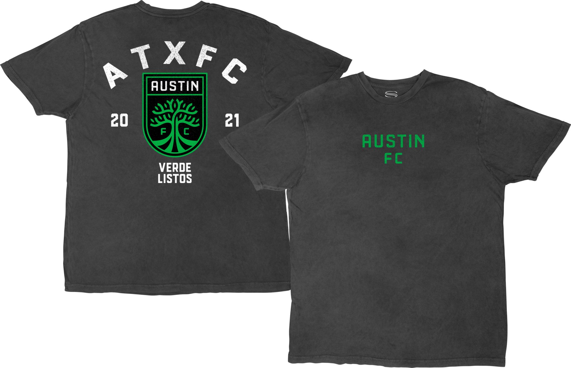 Stadium Essentials Men's Austin FC Vintage Black 'Get Back' T-Shirt product image
