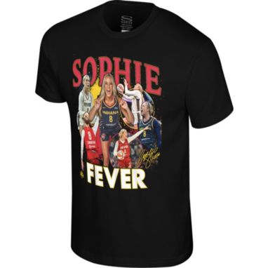 sorry, Stadium Essentials Men's Indiana Fever Sophie Cunningham Black Player Crossroads T-Shirt is currently out of stock