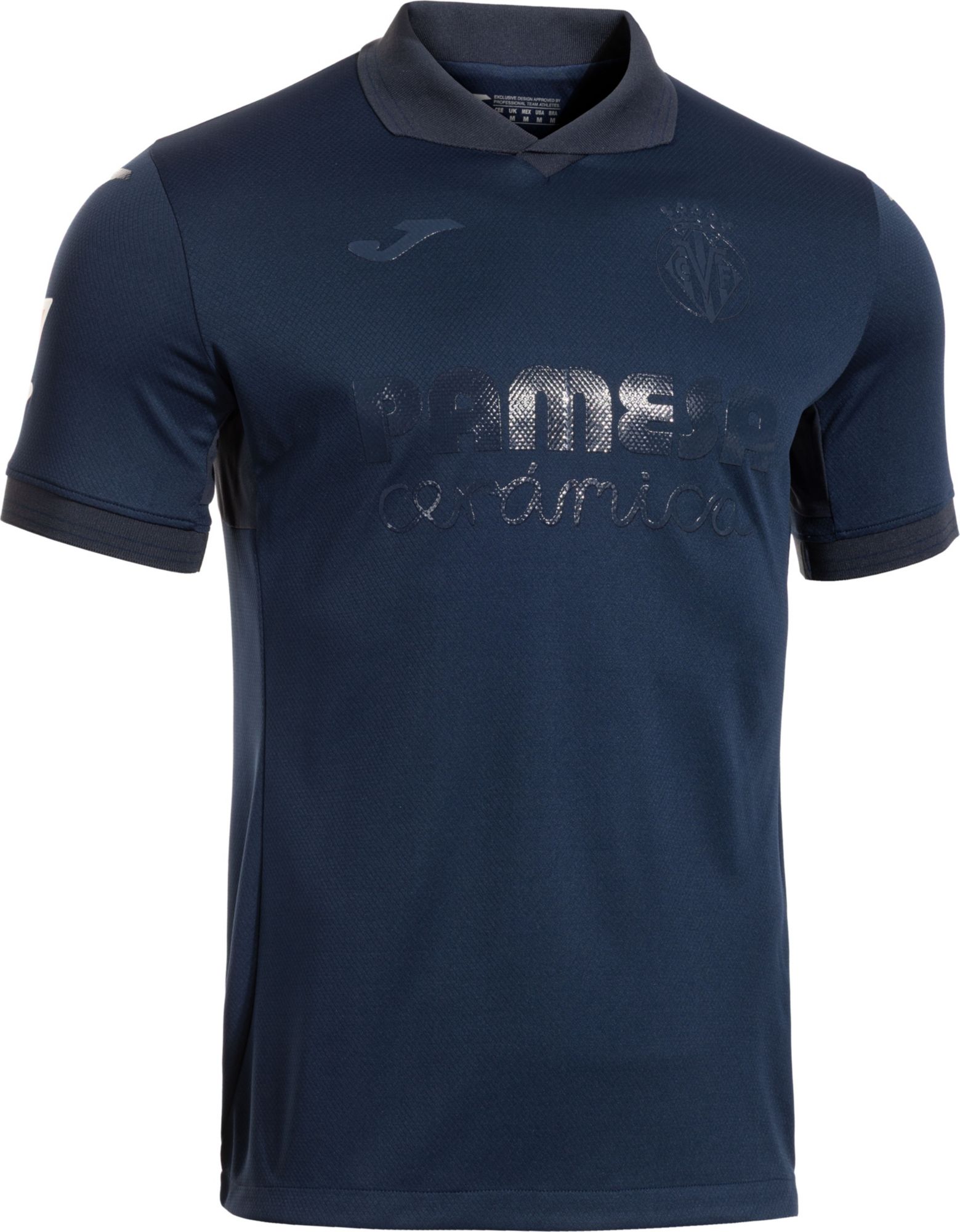 JOMA Men's Villarreal CF 2025 Navy Third Replica Jersey product image