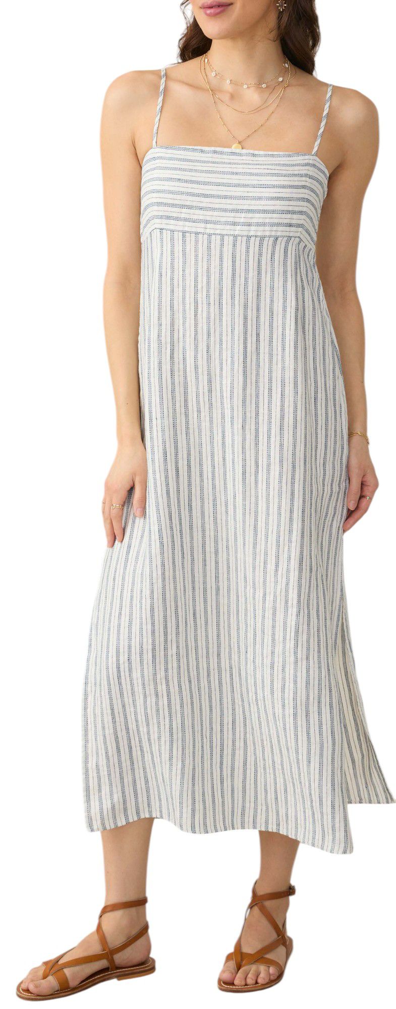 Faherty Women's Sienna Linen Sun Dress product image