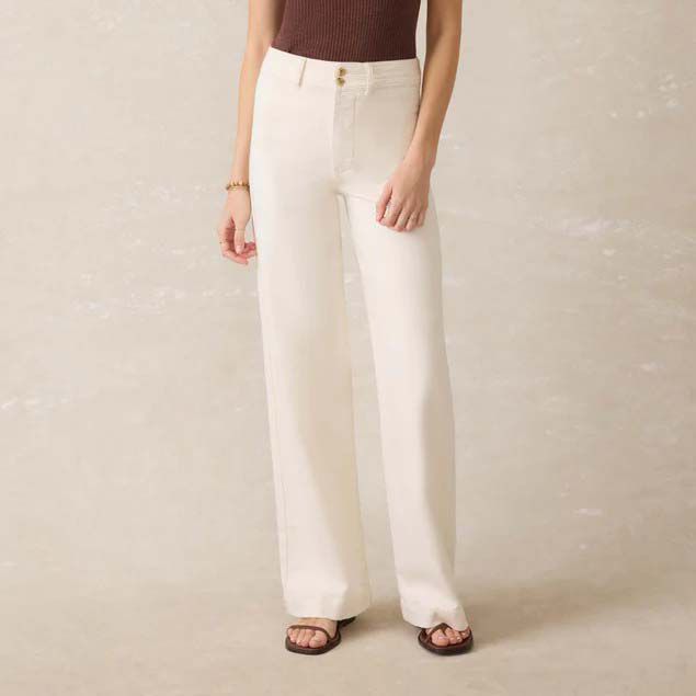 Faherty Women's Stretch Terry Harbor Pants product image