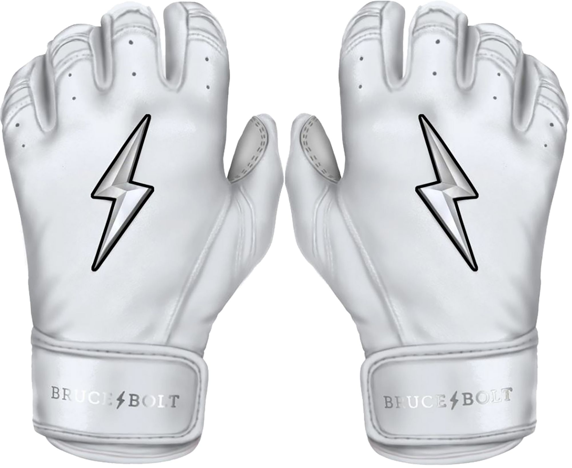 BRUCE BOLT Women's Chrome Series Short Cuff Batting Gloves product image
