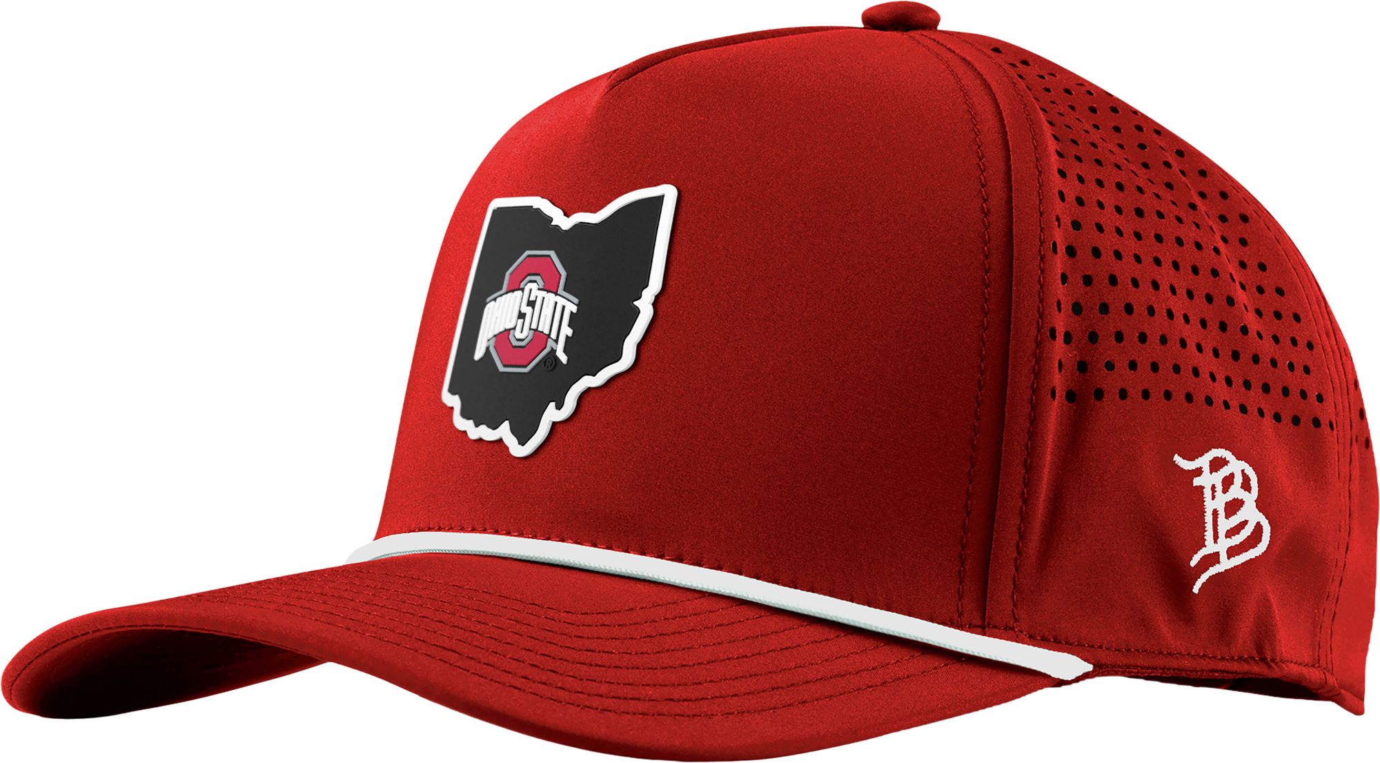 Branded Bills Adult Ohio State Buckeyes Red Rope Adjustable Snapback Hat product image