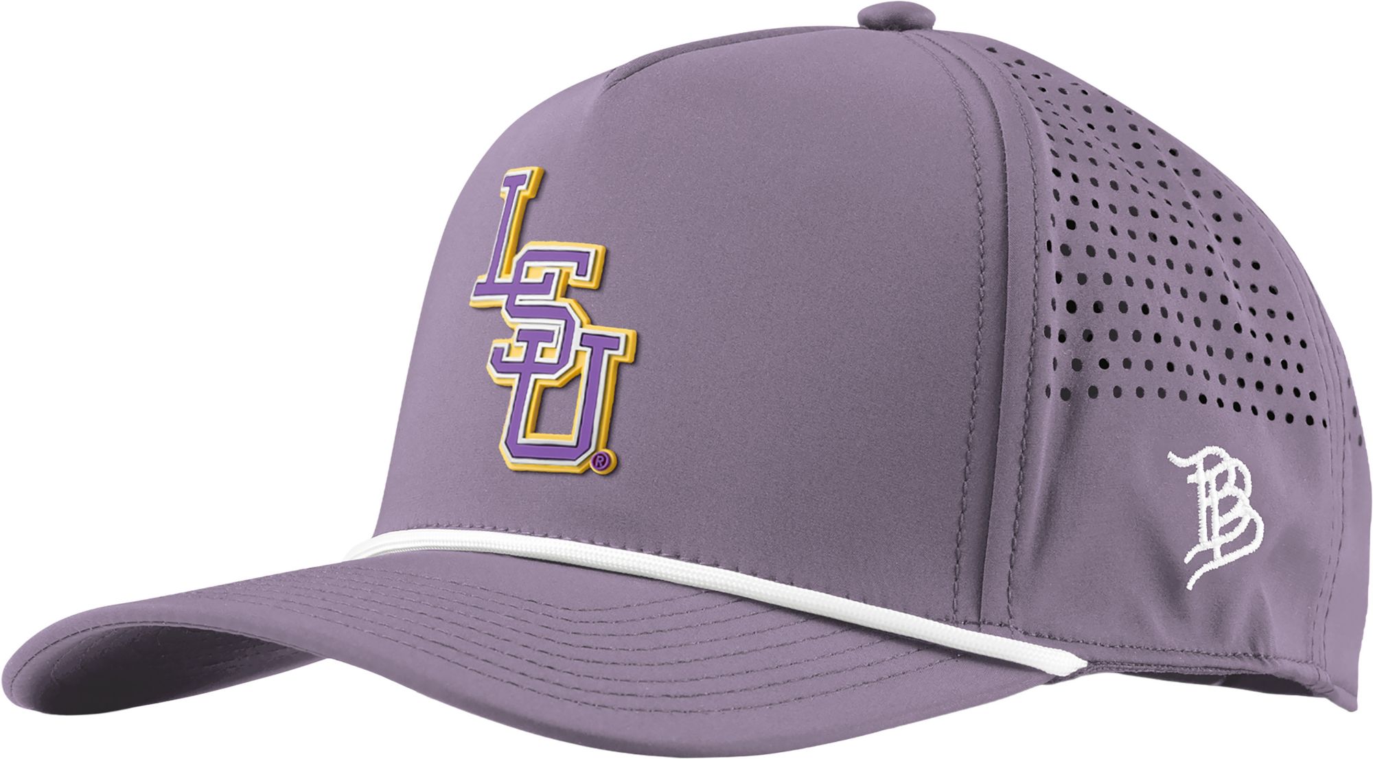 Branded Bills Adult LSU Tigers Purple Logo Rope Adjustable Snapback Hat product image