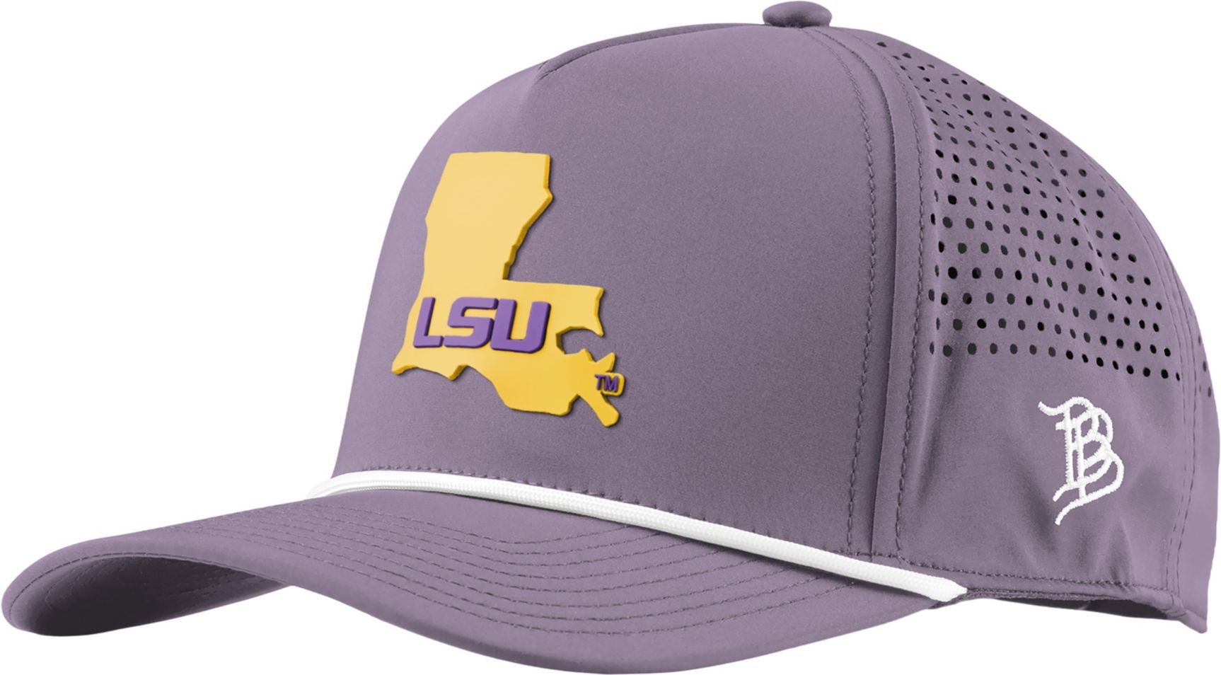 Branded Bills Adult LSU Tigers Purple Rope Adjustable Snapback Hat product image