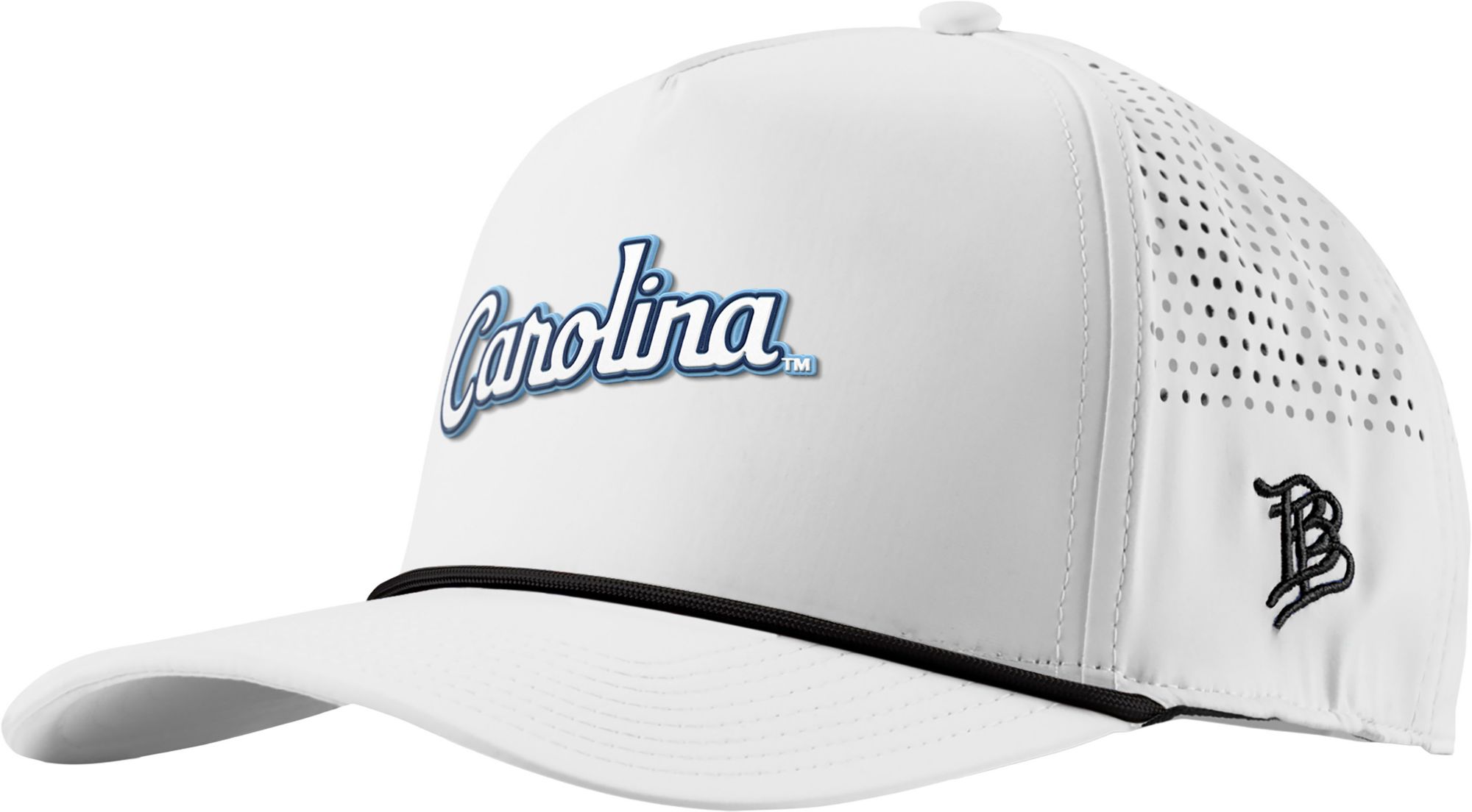 Branded Bills Adult North Carolina Tar Heels White Script Rope Snapback Hat product image