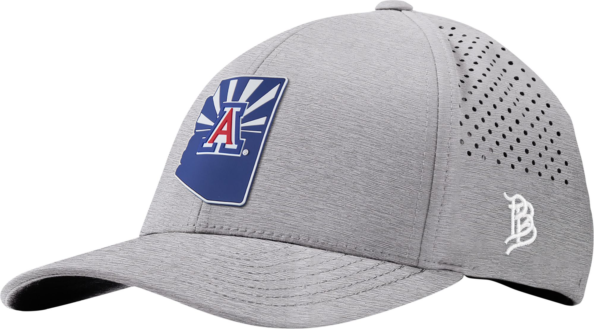 Branded Bills Adult Arizona Wildcats Grey Curved Performance Adjustable Hat product image