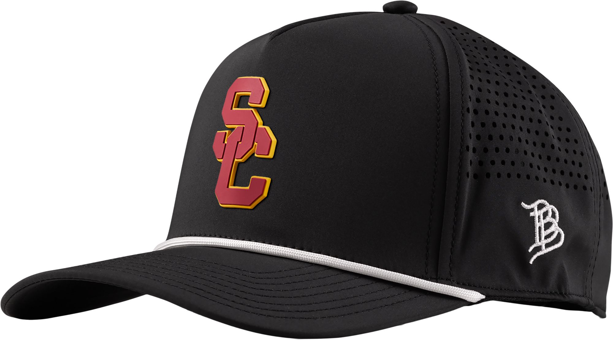 Branded Bills Adult USC Trojans Black Logo Rope Adjustable Snapback Hat product image