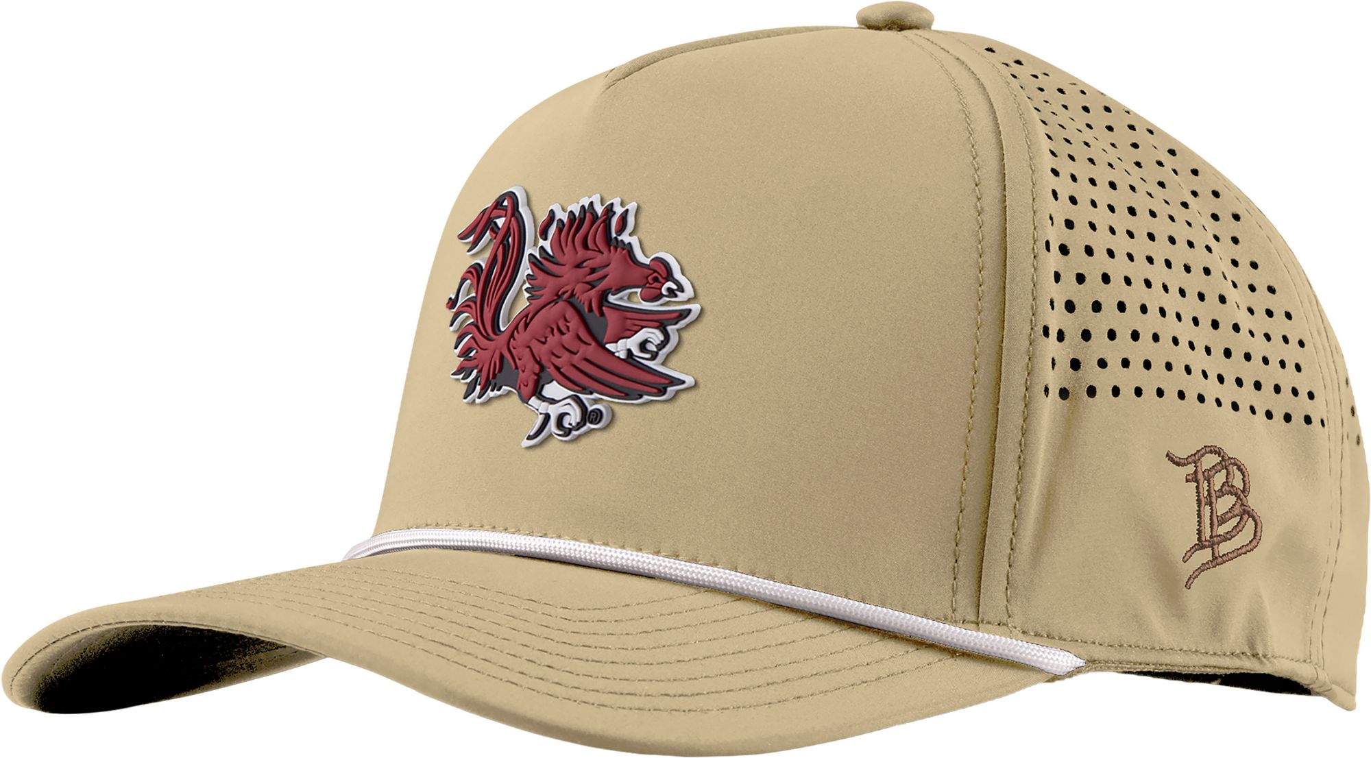 Branded Bills Adult South Carolina Gamecocks Tan Rope Adjustable Snapback Hat product image