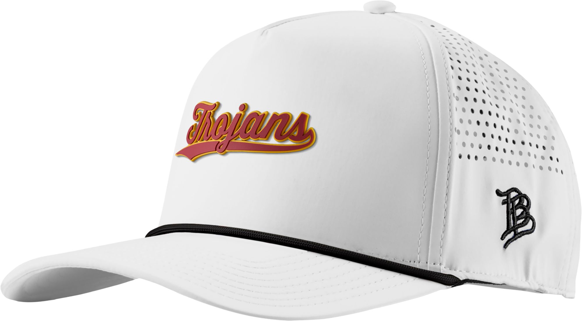Branded Bills Adult USC Trojans White Tailsweep Rope Adjustable Snapback Hat product image