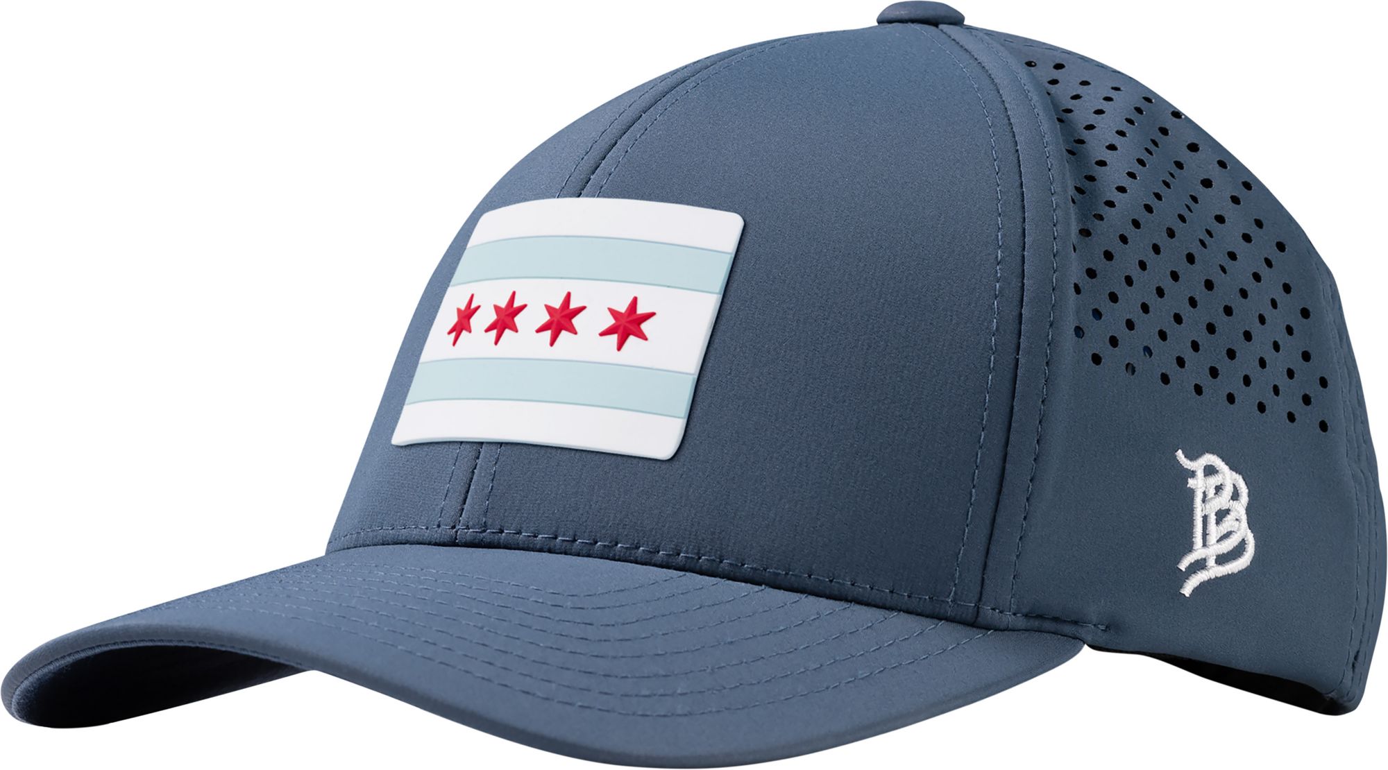 Branded Bills Adult Chicago Navy Flag Performance Adjustable Hat product image