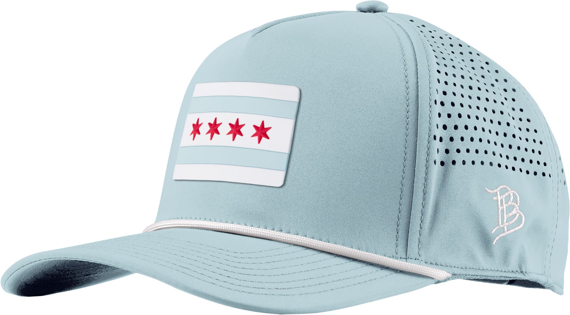 Branded Bills Adult Chicago Light Blue Flag Patch Rope Adjustable Hat product image