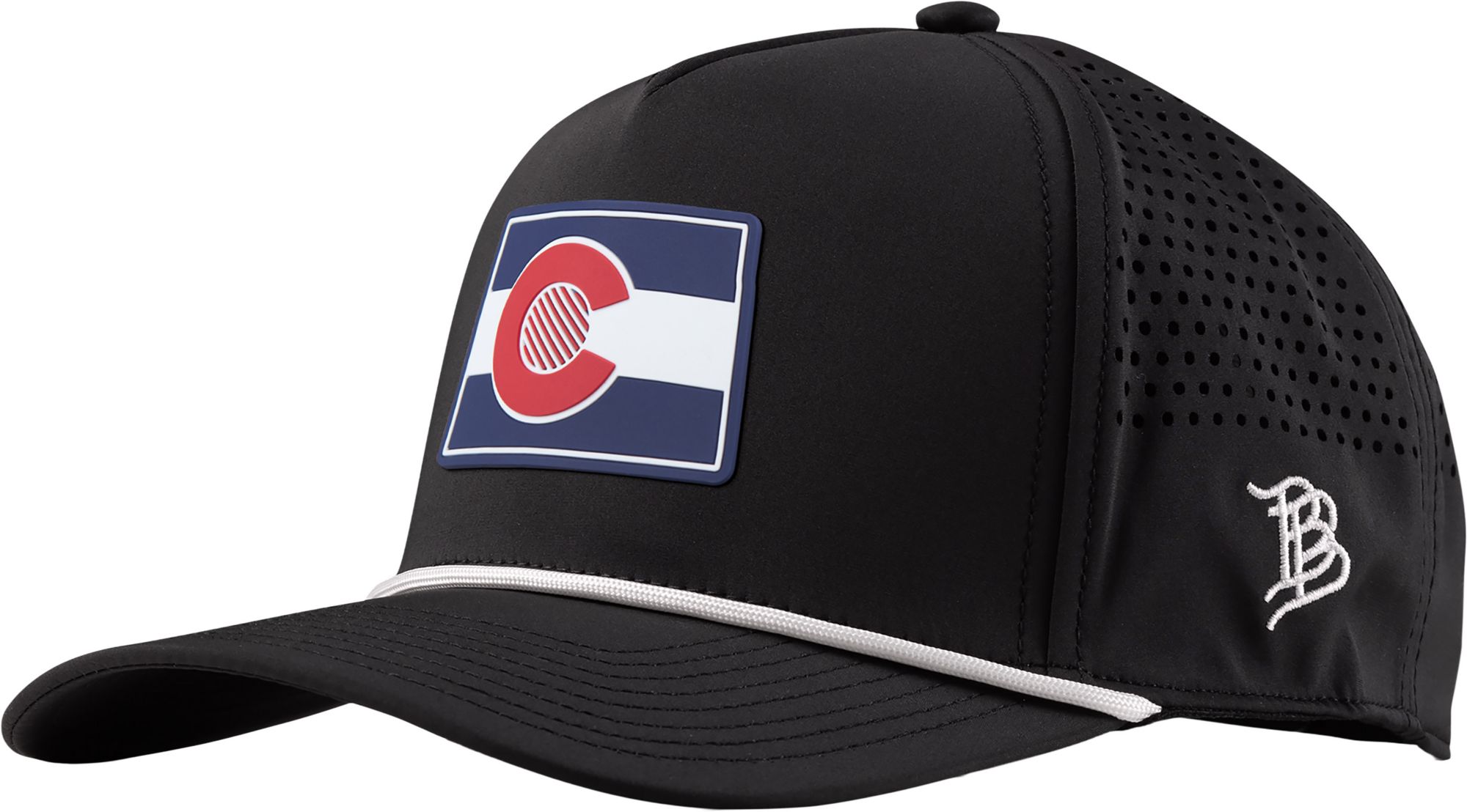 Branded Bills Adult Colorado Black Patriot Patch Rope Adjustable Hat product image