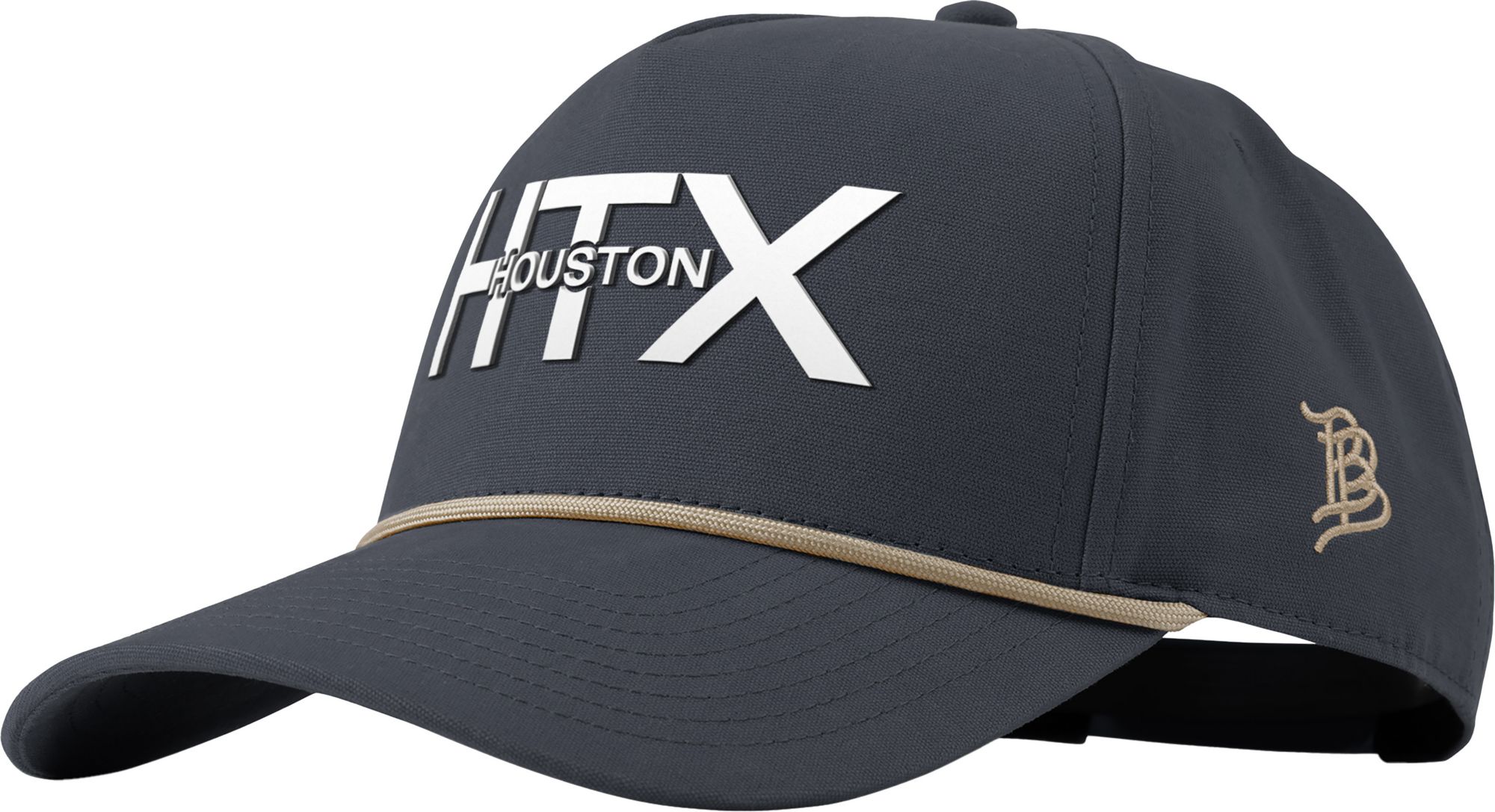 Branded Bills Adult Houston Navy Block Patch Rope Adjustable Hat product image