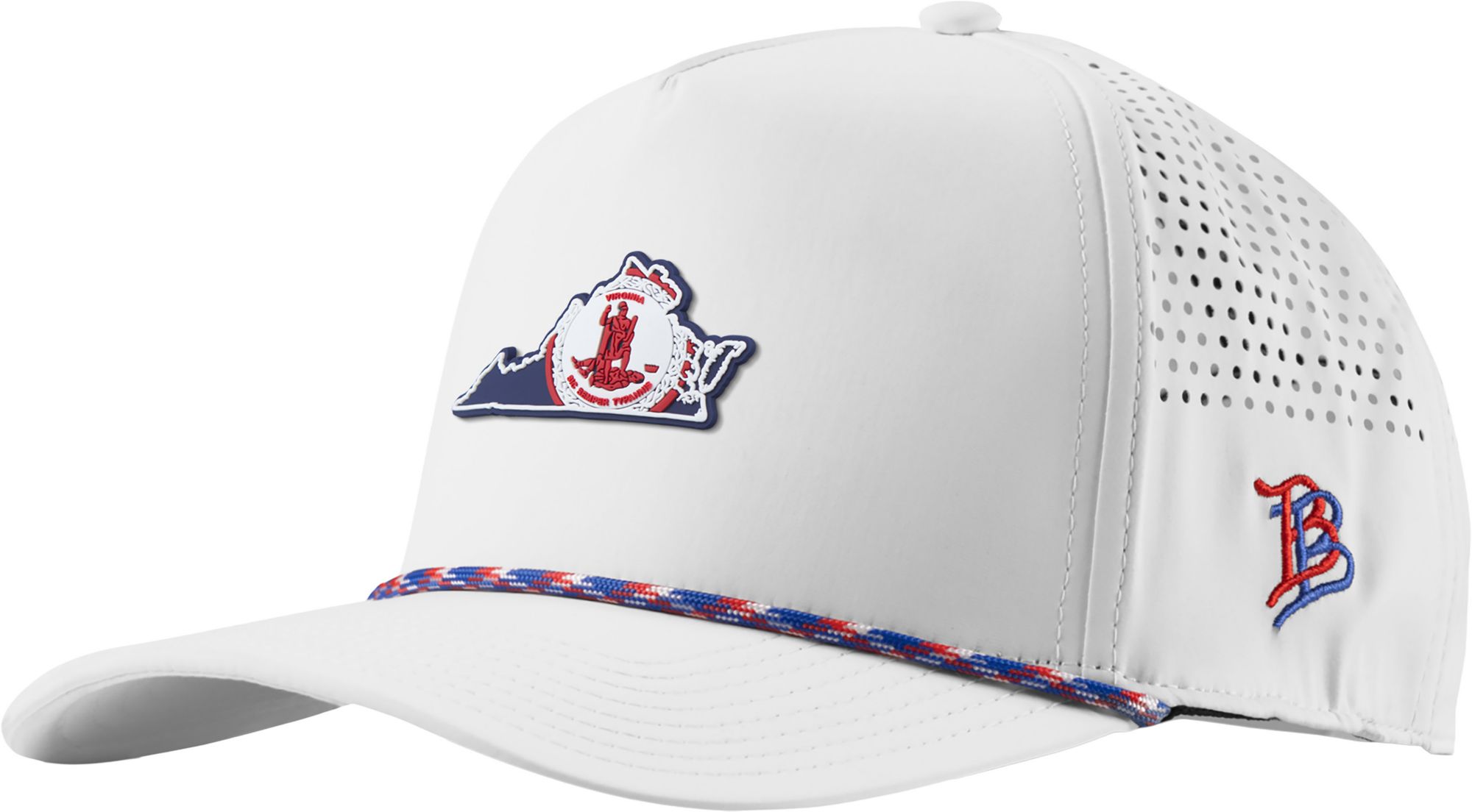 Branded Bills Adult Virginia White Patriot Patch Rope Adjustable Hat product image
