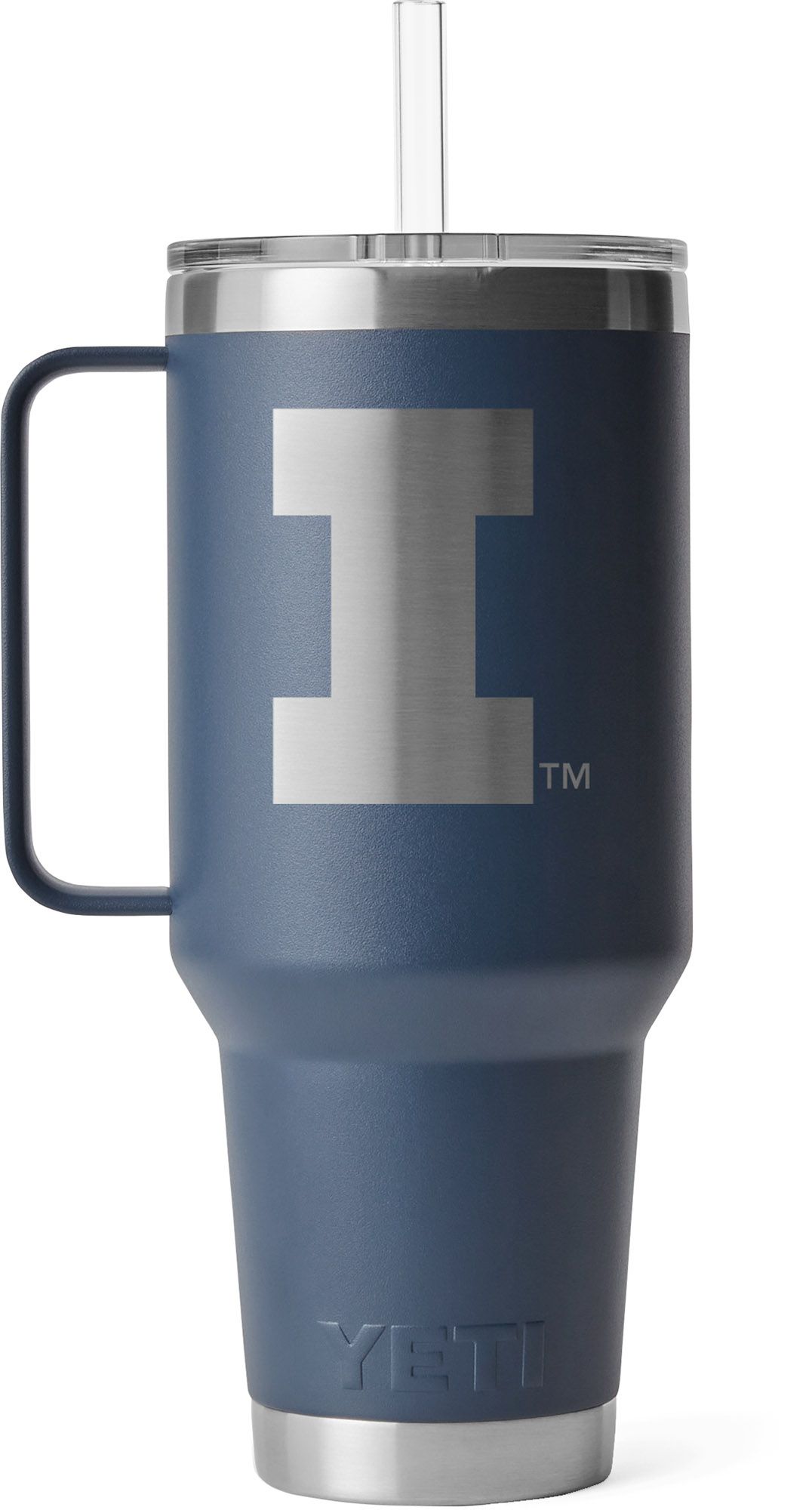 YETI Illinois Fighting Illini 42 oz. Rambler Mug with Straw Lid product image