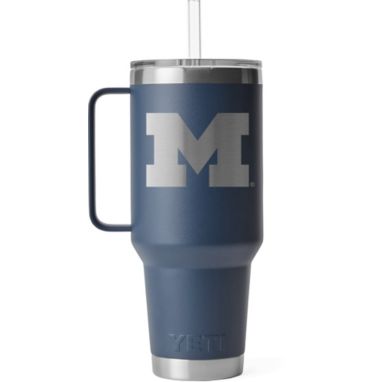 sorry, YETI Michigan Wolverines 42 oz. Rambler Mug with Straw Lid is currently out of stock