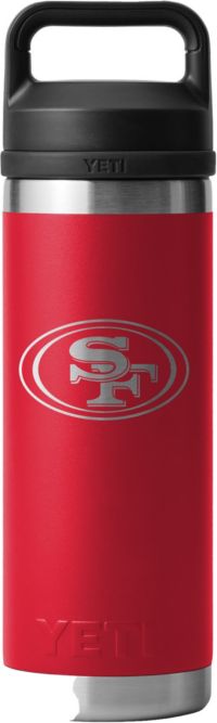 YETI San Francisco 49ers 18 oz. Rambler Bottle with Chug Cap