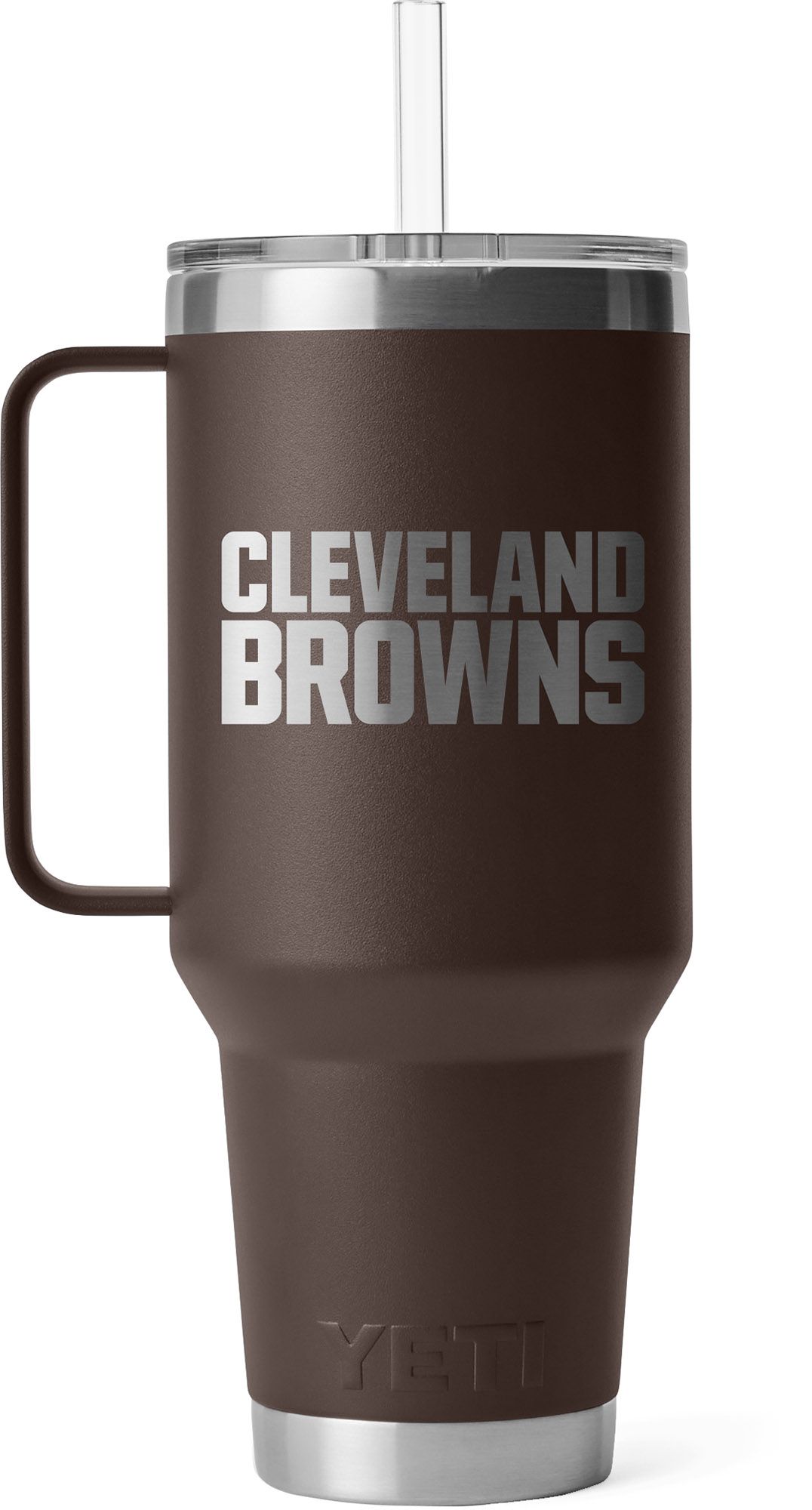 YETI Cleveland Browns 42 oz. Rambler Mug with Straw Lid product image