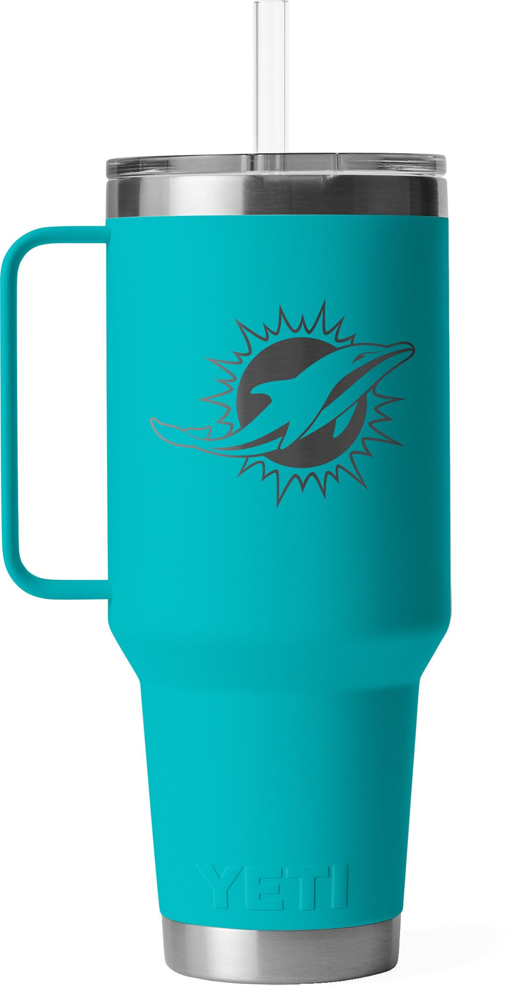 YETI Miami Dolphins 42 oz. Rambler Mug with Straw Lid product image