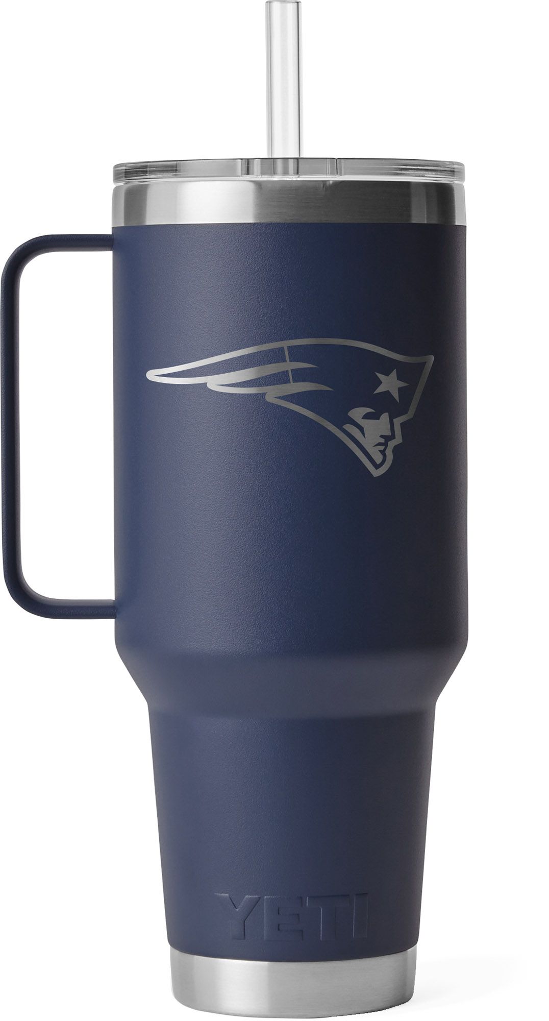 YETI New England Patriots 42 oz. Rambler Mug with Straw Lid product image