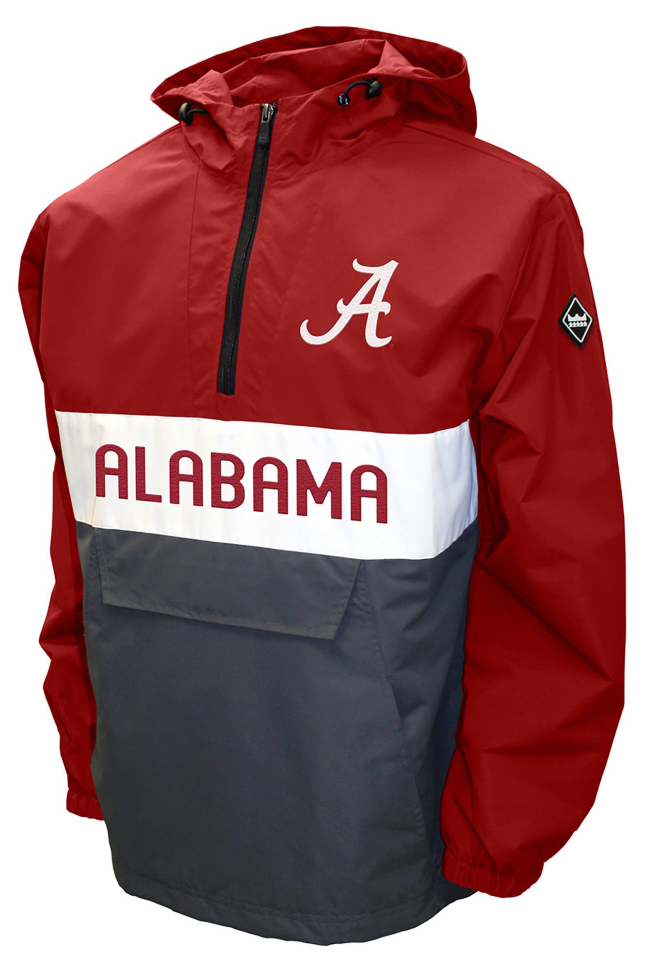 Franchise Club Men's Alabama Crimson Tide Crimson Beta Anorak Jacket product image