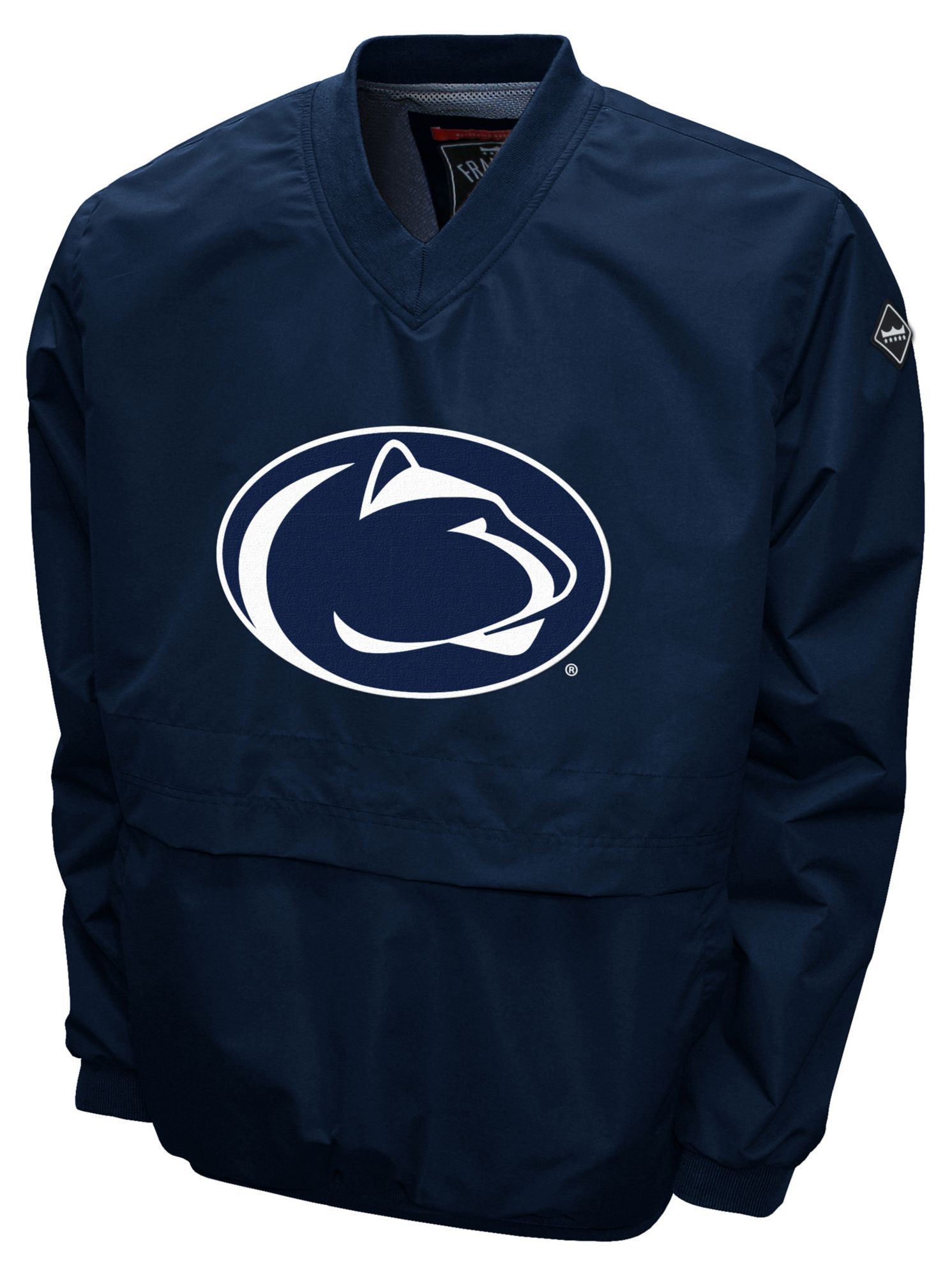 Franchise Club Men's Penn State Nittany Lions Navy Big Logo Windshell Pullover product image