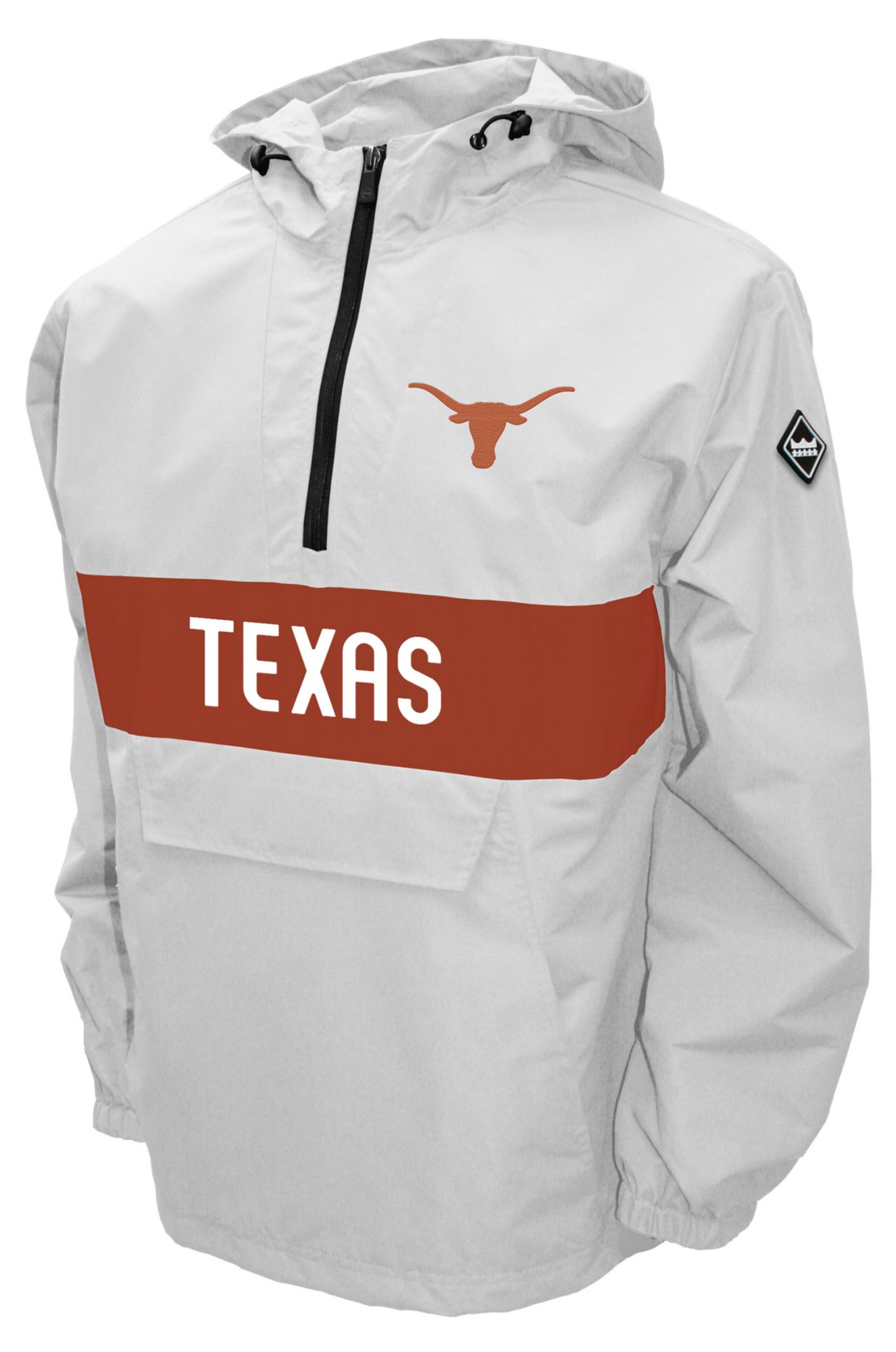 Franchise Club Men's Texas Longhorns White Beta Anorak Jacket product image