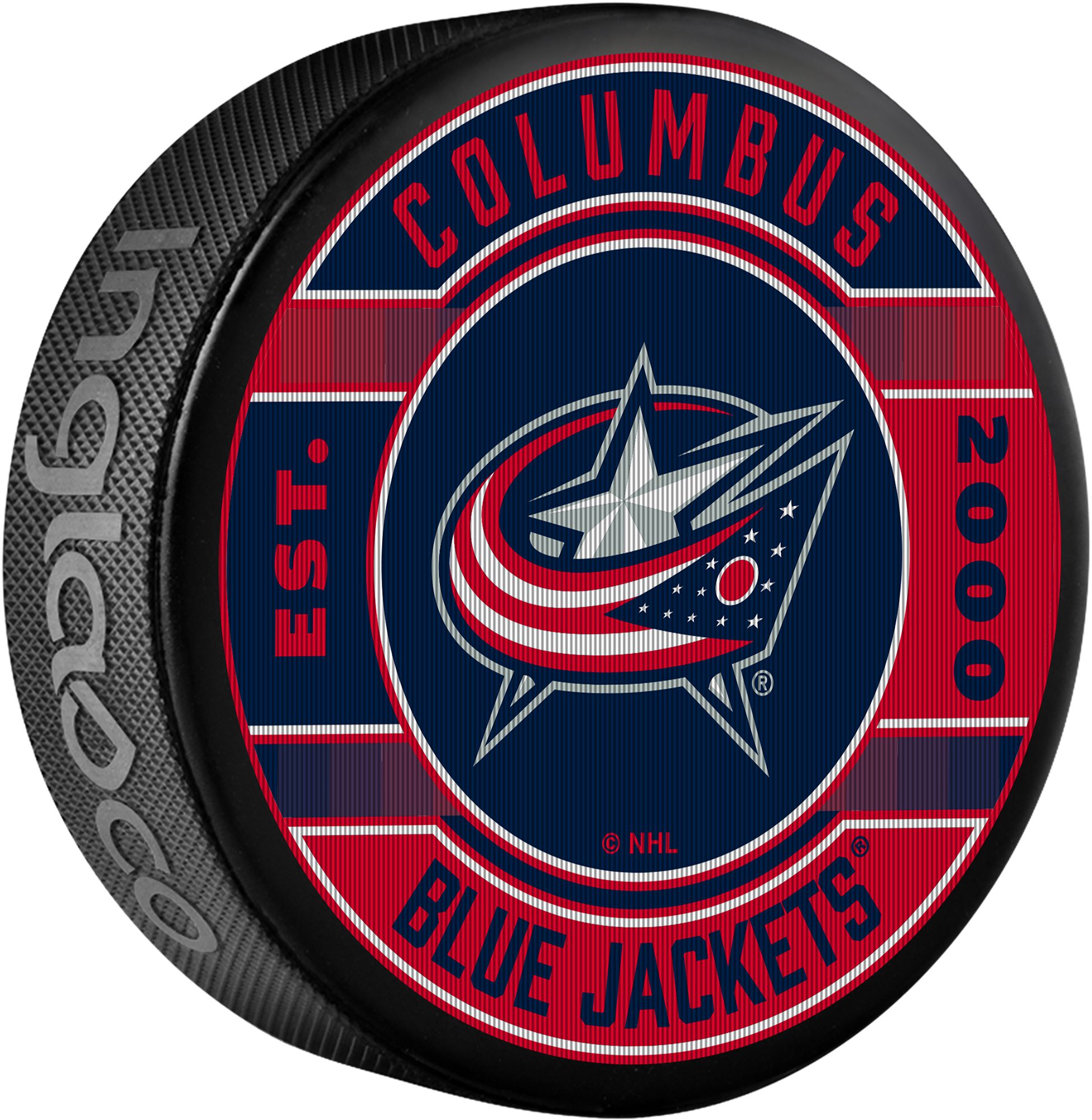 Inglasco Inc. Columbus Blue Jackets Lenticular Puck Game Cube product image