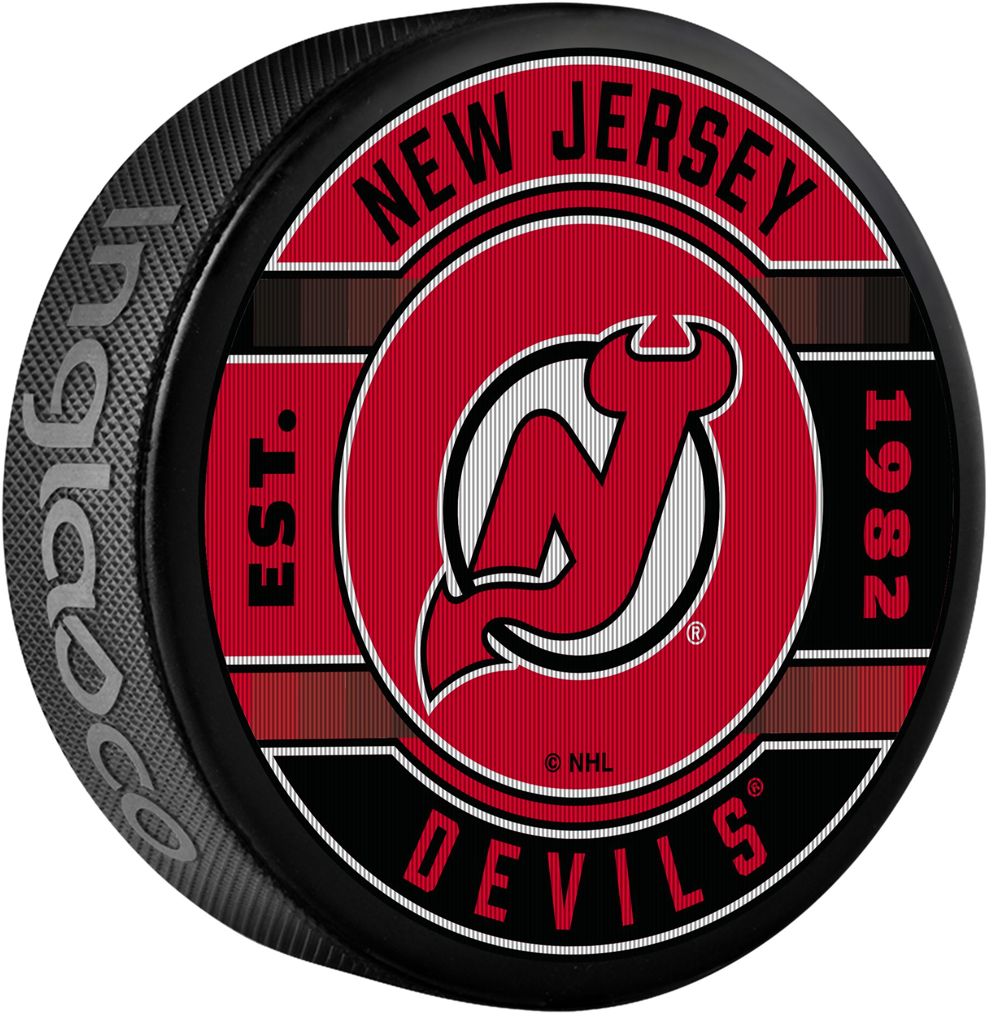 Inglasco Inc. New Jersey Devils Lenticular Puck Game Cube product image