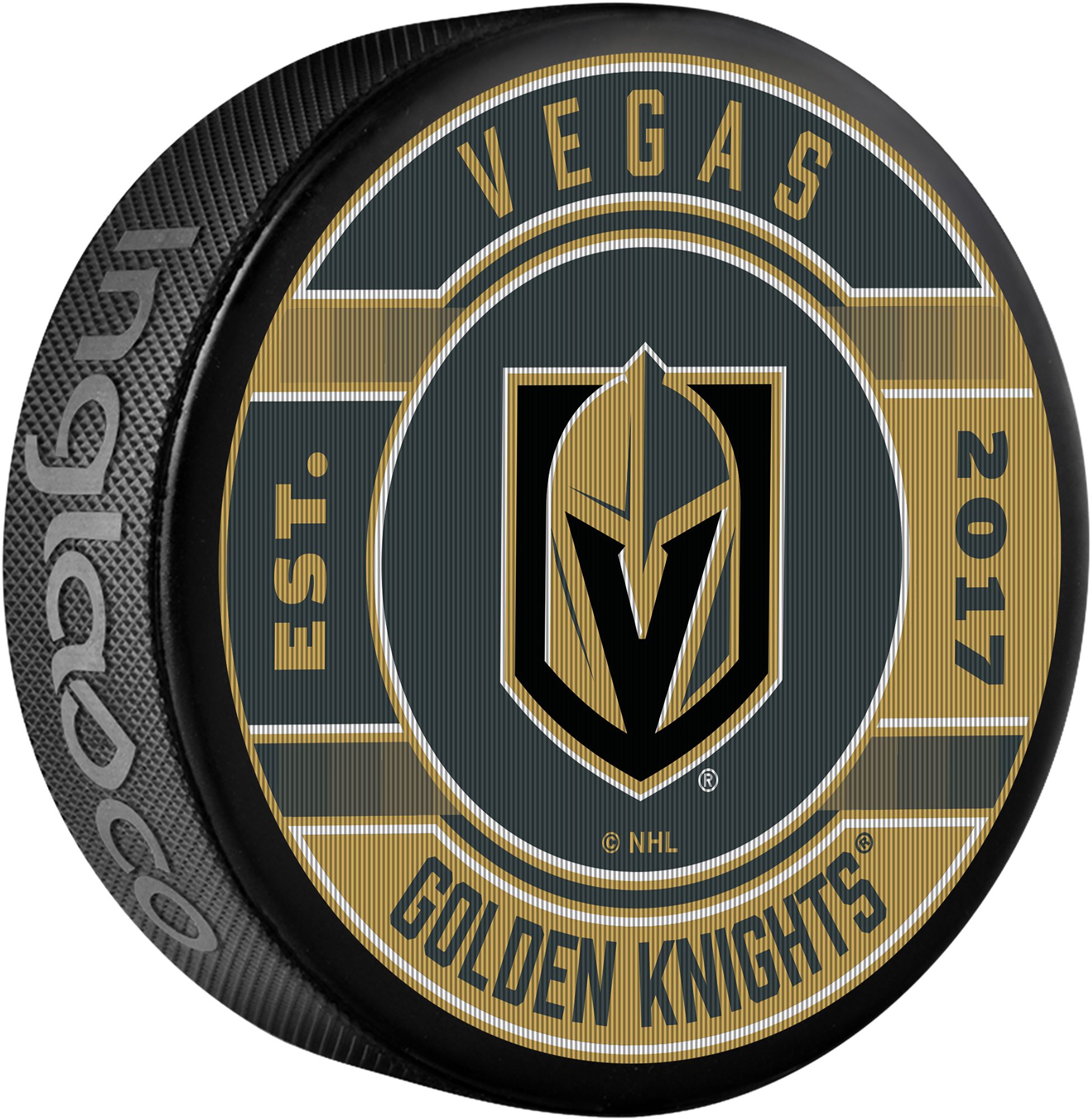 Inglasco Inc. Las Vegas Knights Lenticular Puck Game Cube product image