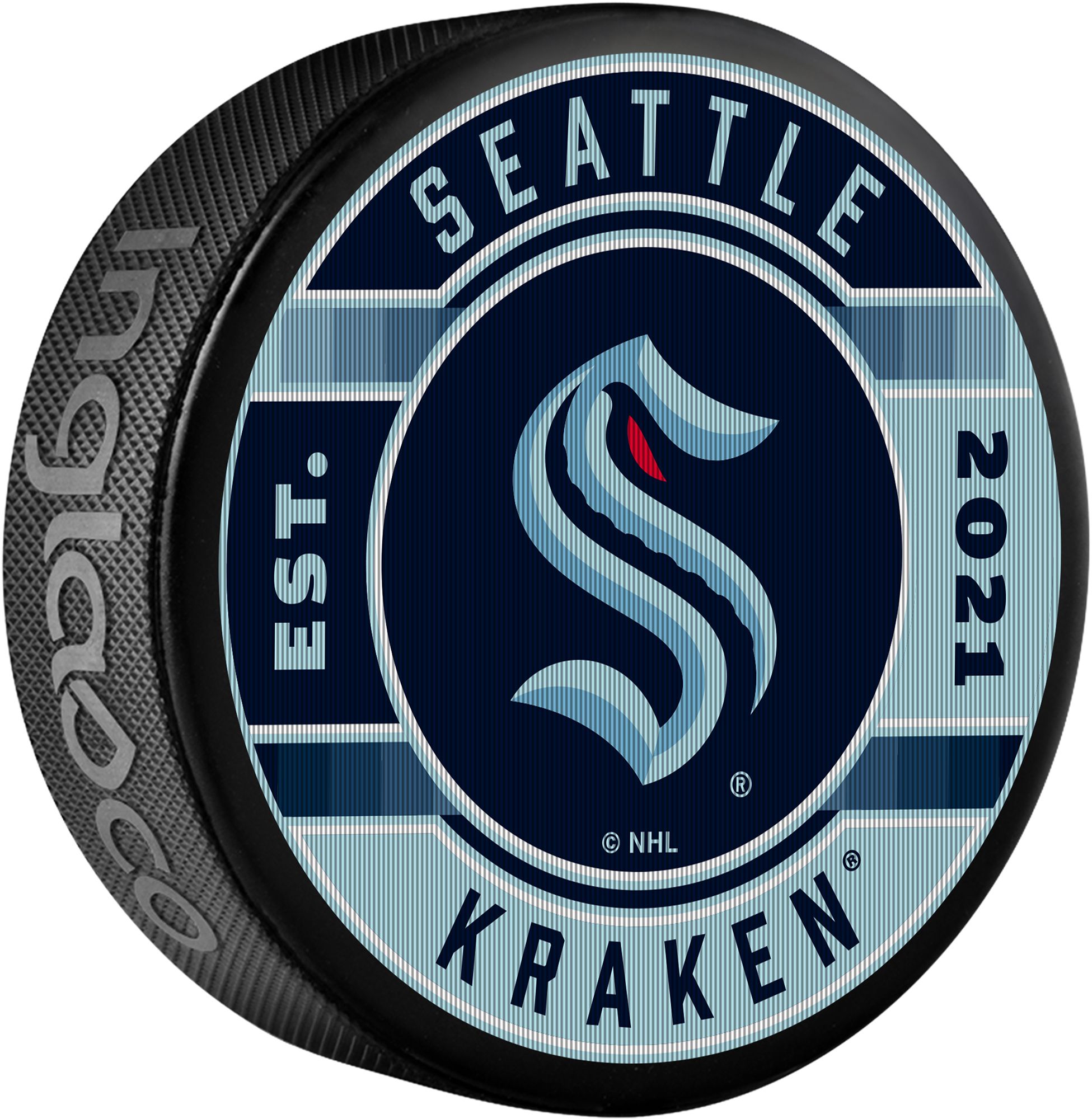 Inglasco Inc. Seattle Kraken Lenticular Puck Game Cube product image