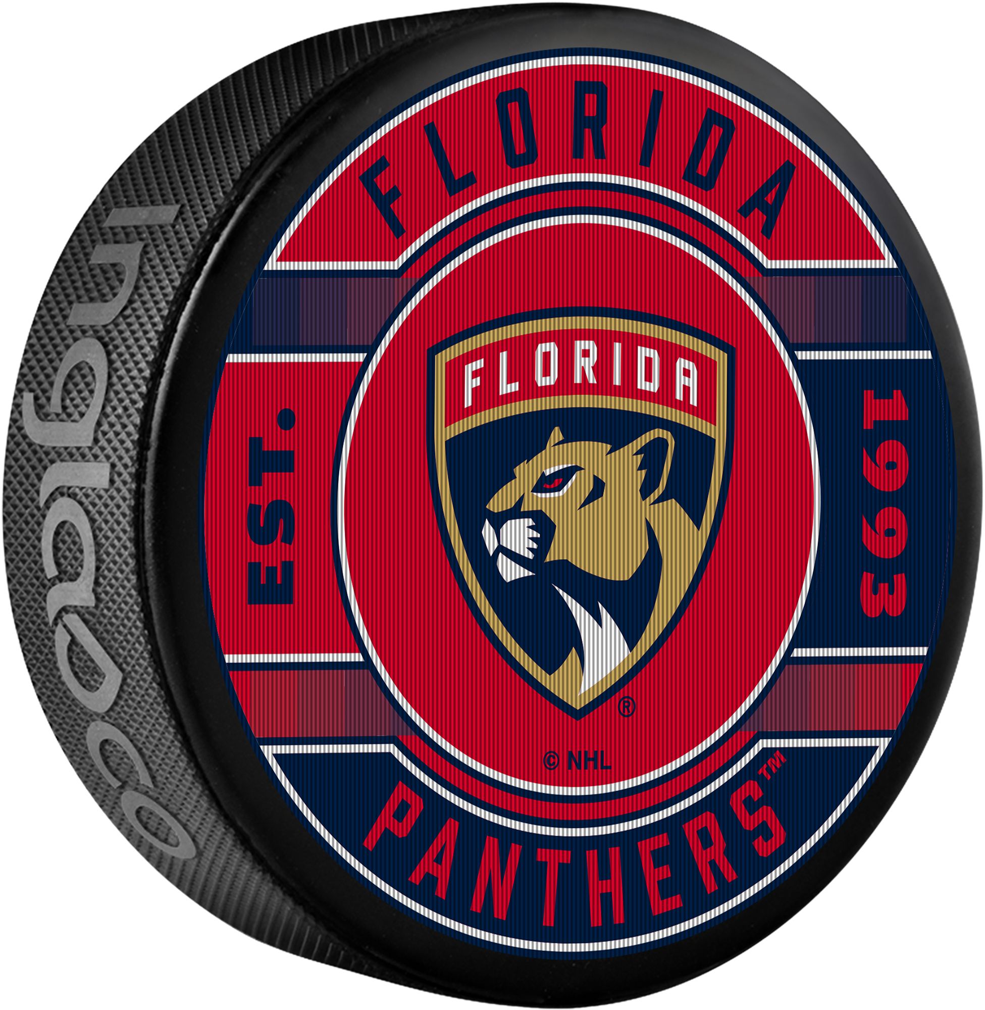 Inglasco Inc. Florida Panthers Lenticular Puck Game Cube product image