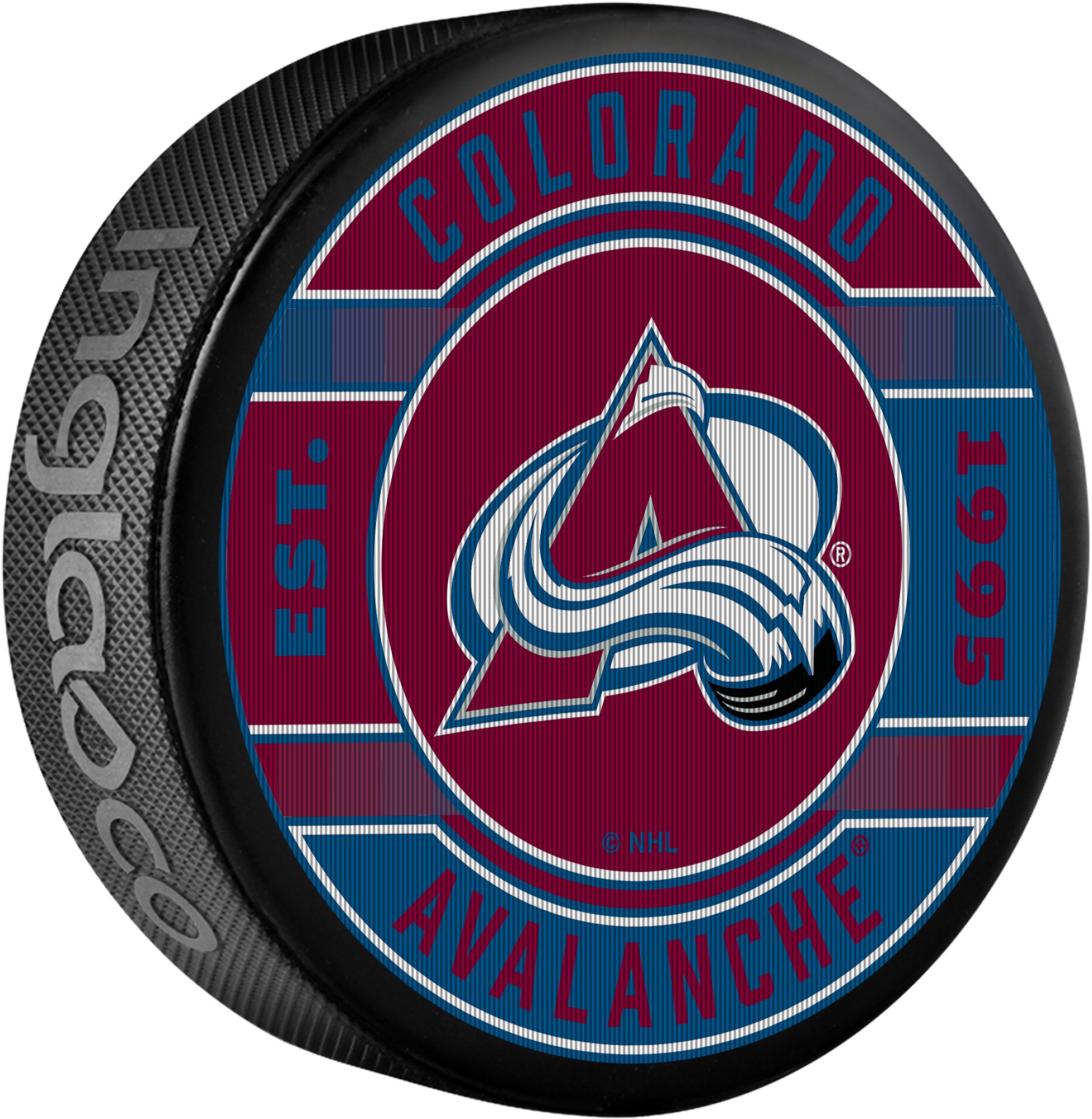 Inglasco Inc. Colorado Avalanche Lenticular Puck Game Cube product image