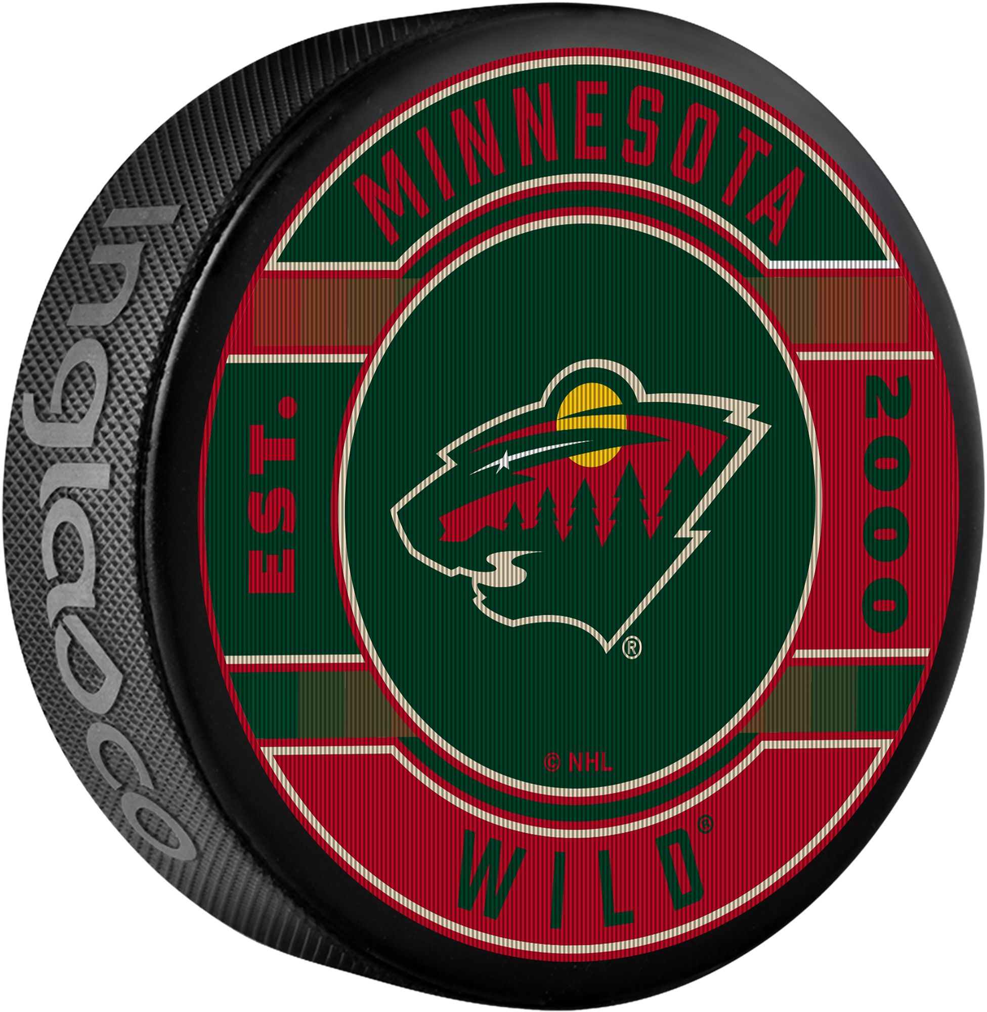 Inglasco Inc. Minnesota Wild Lenticular Puck Game Cube product image