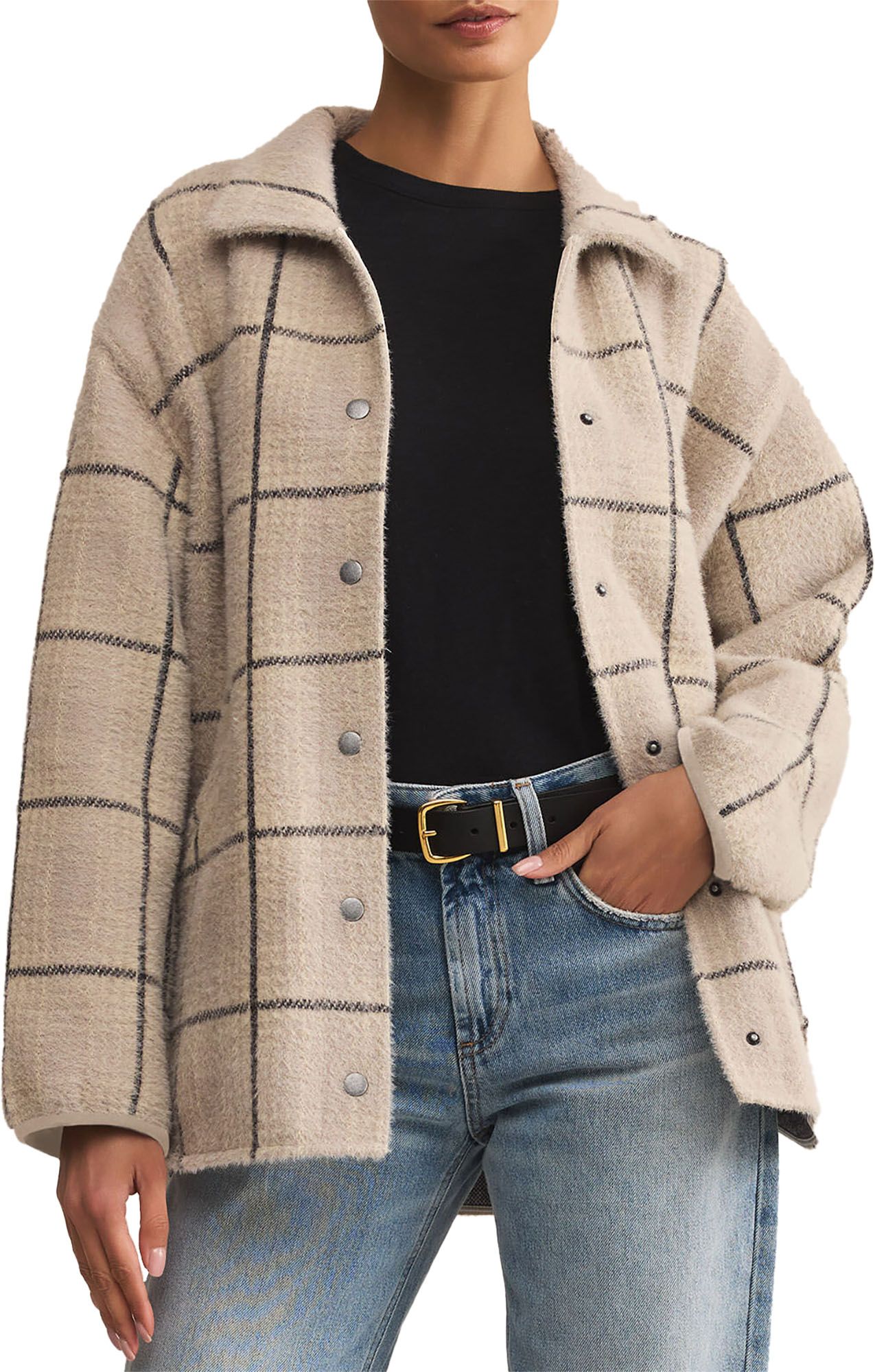 Z Supply Women's Bronx Plaid Jacket product image