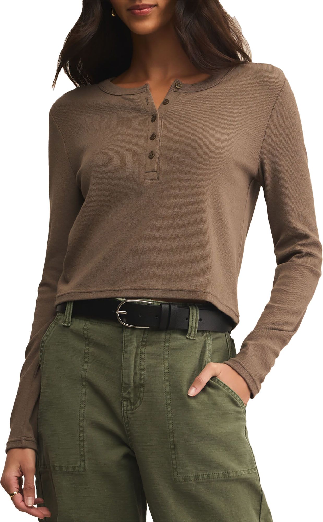 Z Supply Women's Ferris Henley Shirt product image