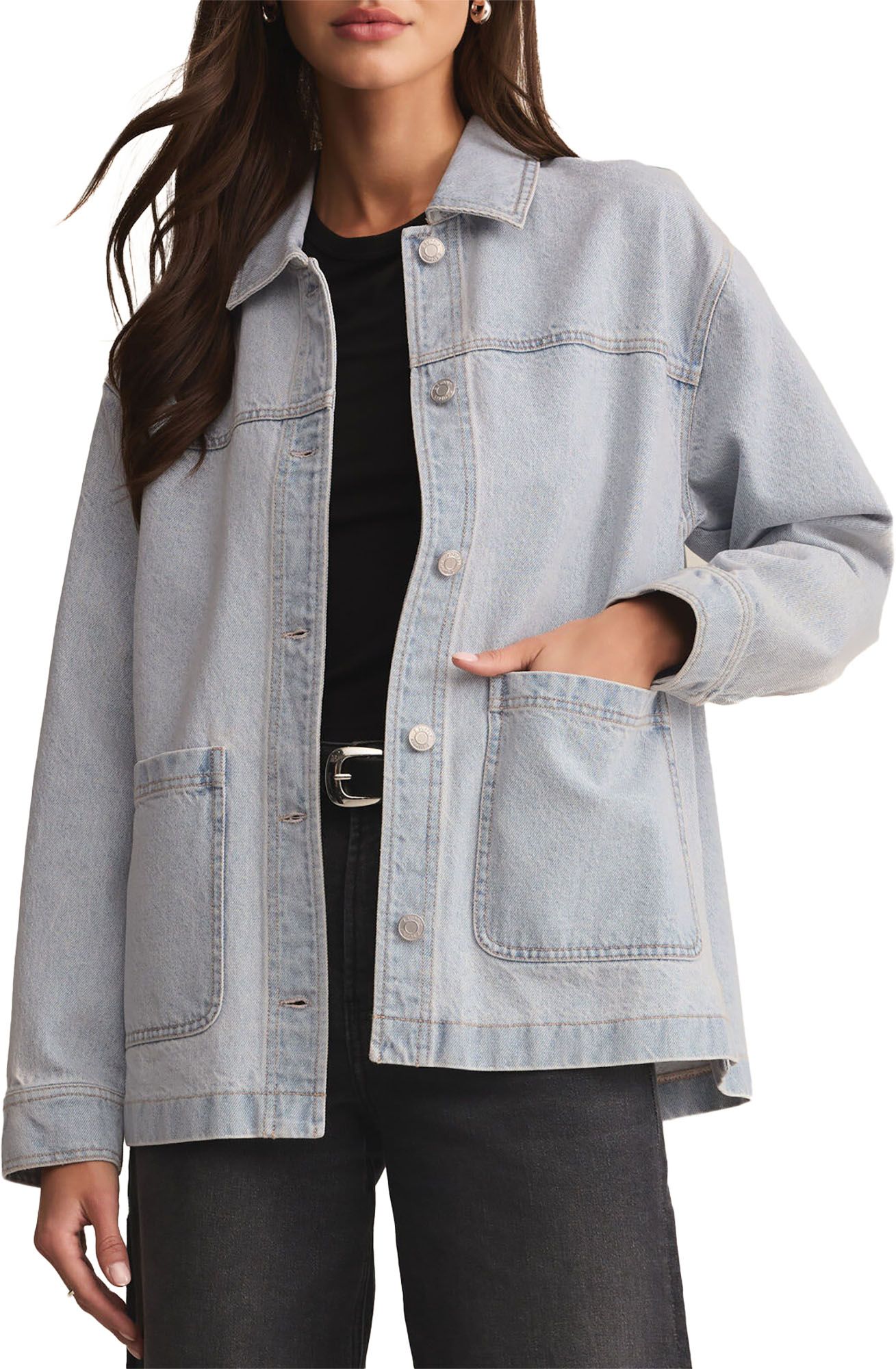 Z Supply Women's On The Road Denim Jacket product image