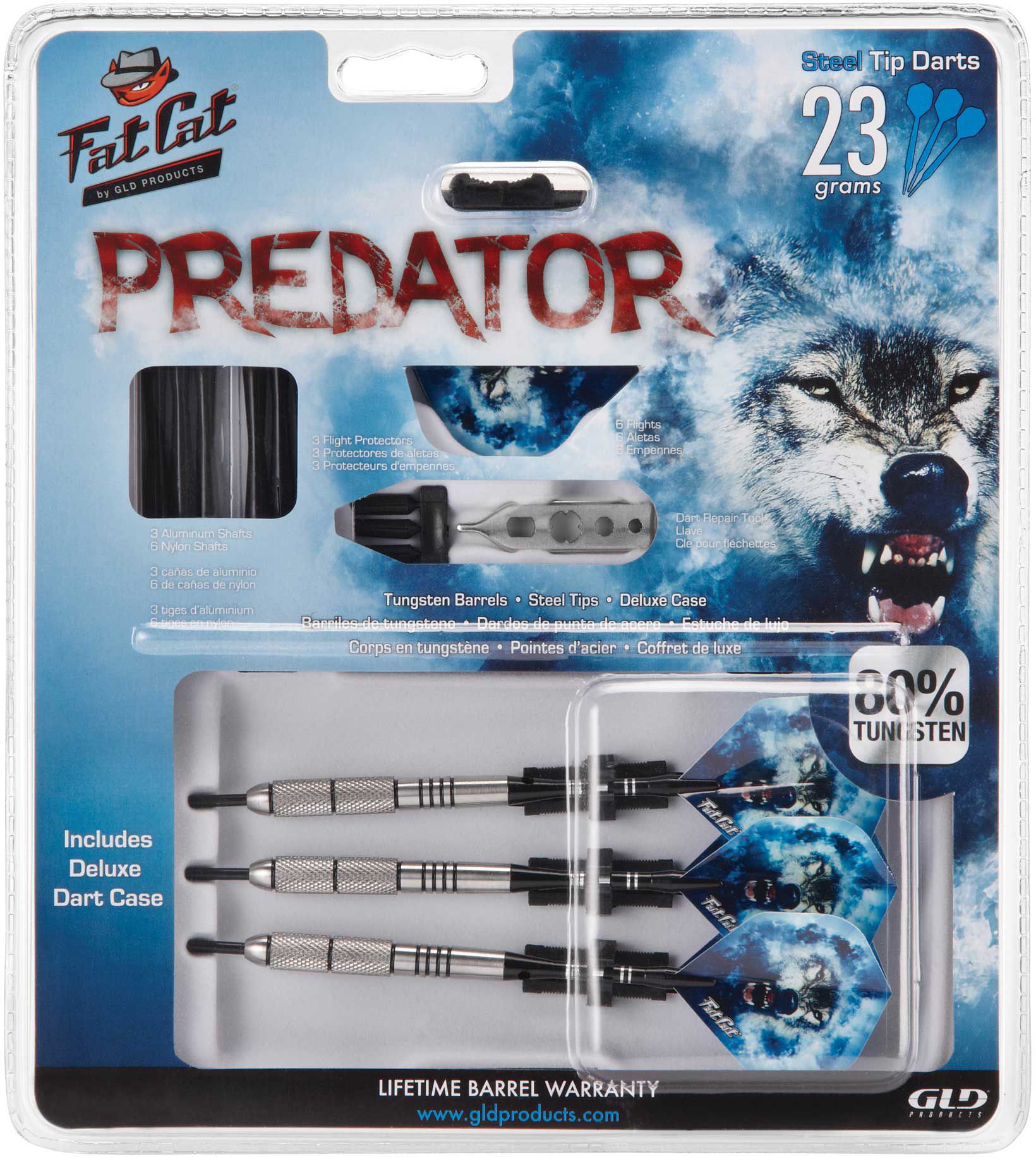 Fat Cat Predator 23g Steel Tip Darts product image