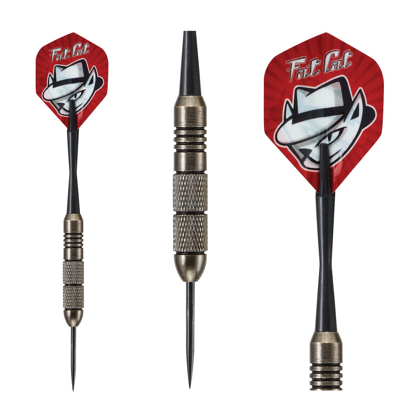 Fat Cat Twin Pack 19g Steel Tip Dart Set product image