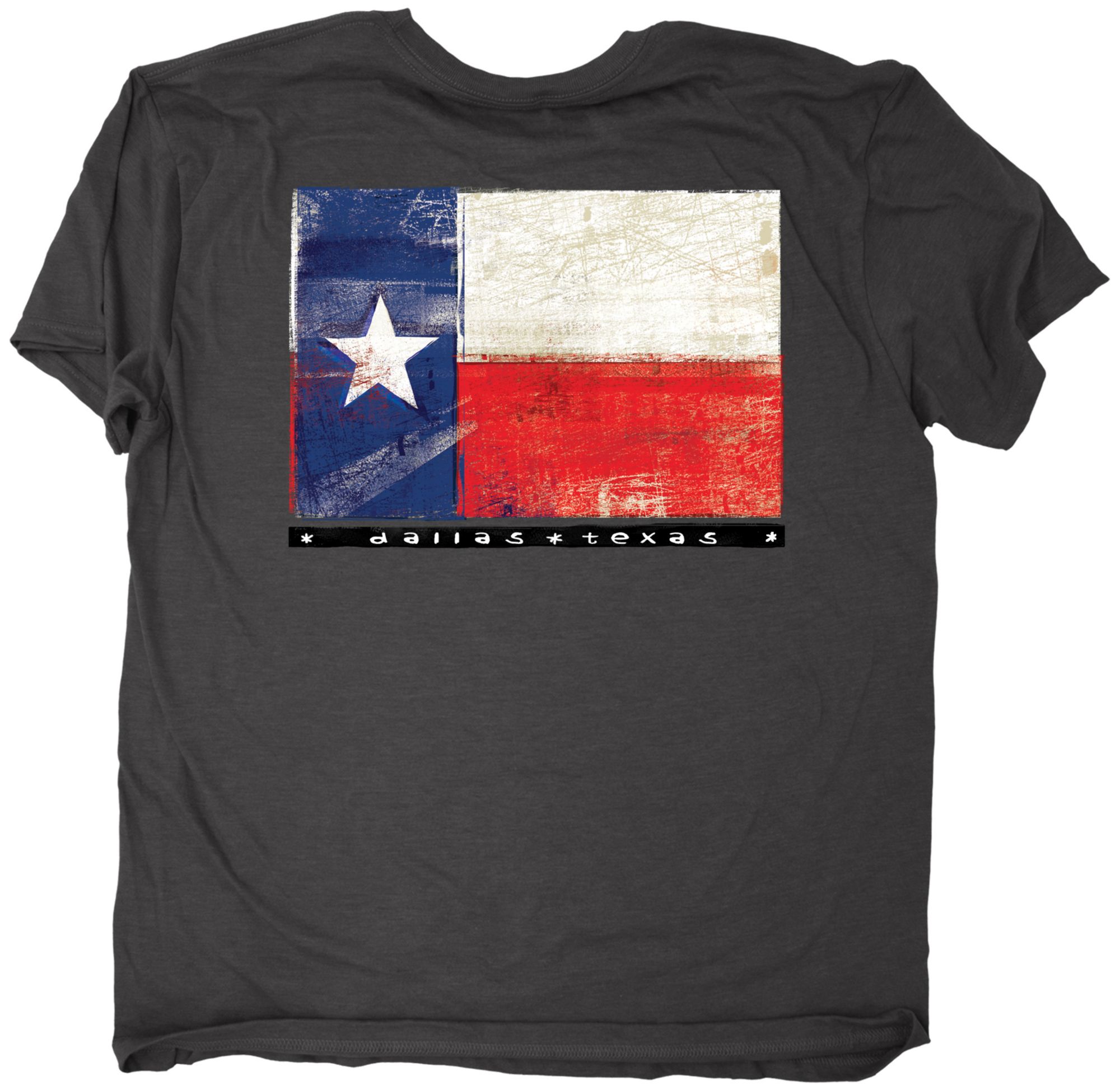 The Duck Company Adult Dallas Grey Flag T-Shirt product image