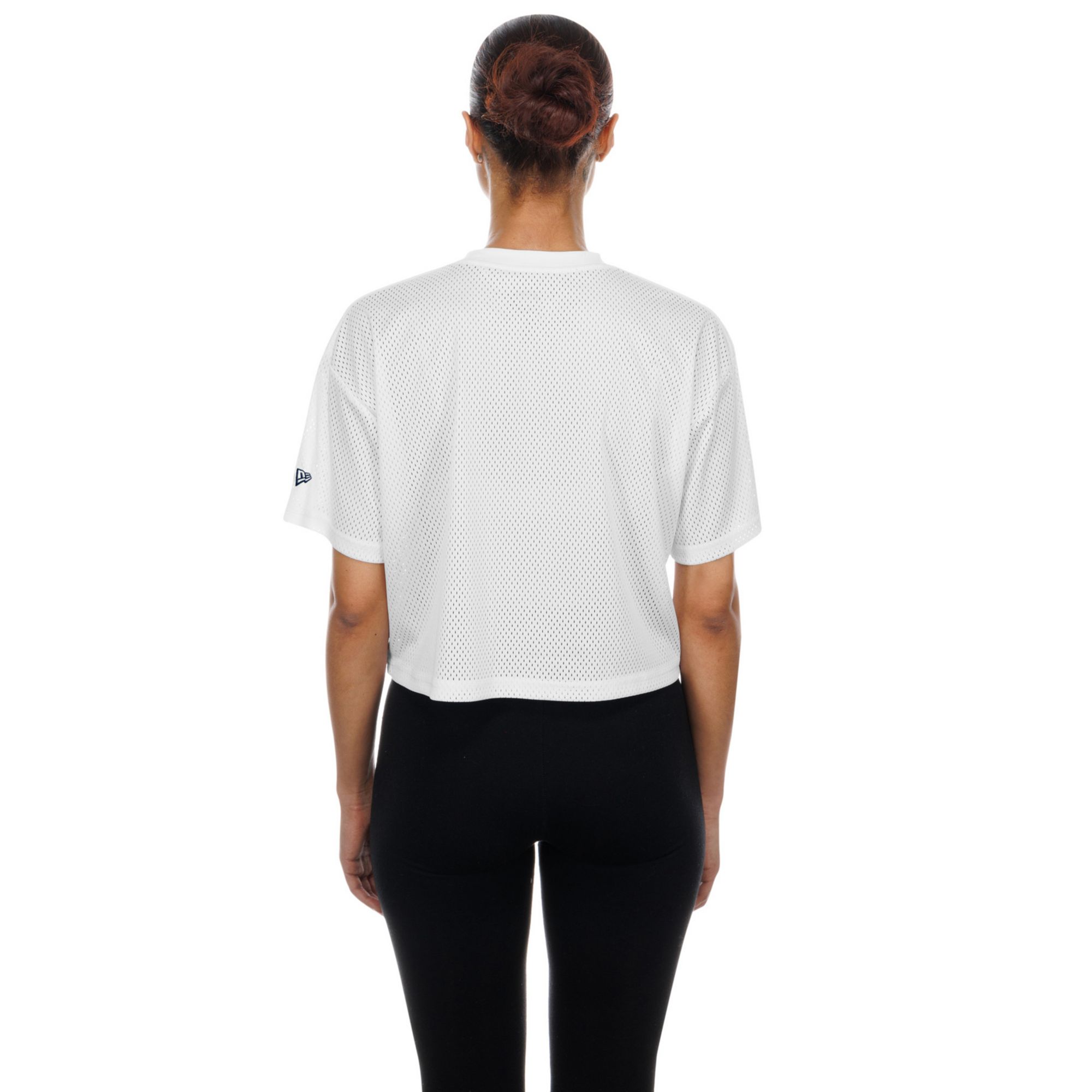 New Era Women's Dallas Cowboys White Mesh Boxy T-Shirt product image