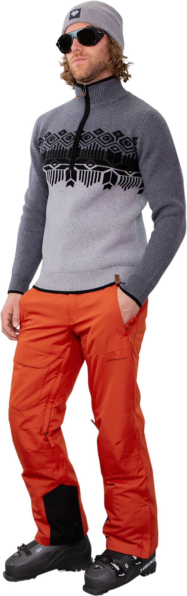 Obermeyer Men's Brady ½ Zip Sweater product image