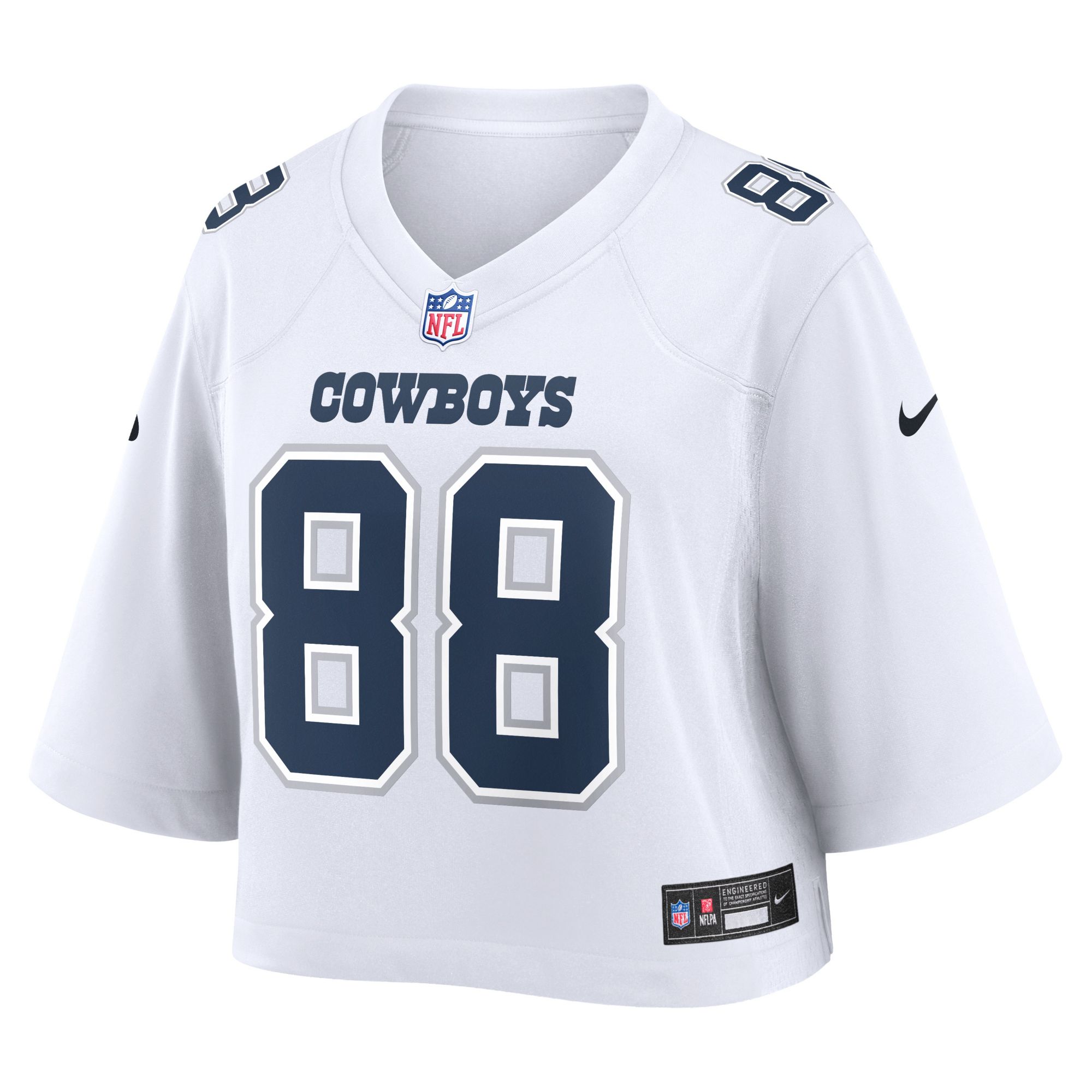 Nike Women's Dallas Cowboys CeeDee Lamb Cropped Fashion Jersey product image